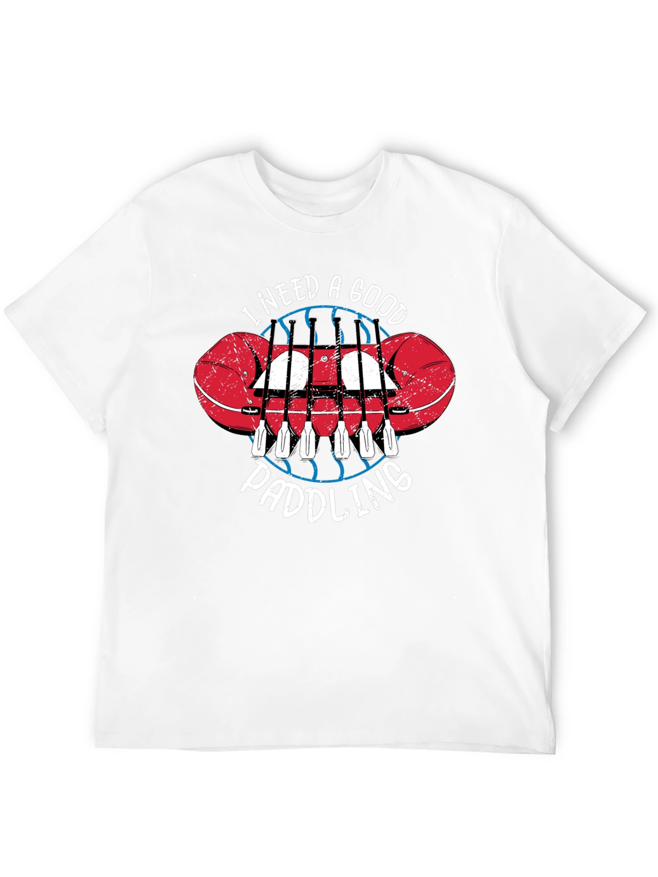 Funny Paddling Rafting T-Shirt for Outdoor Adventures