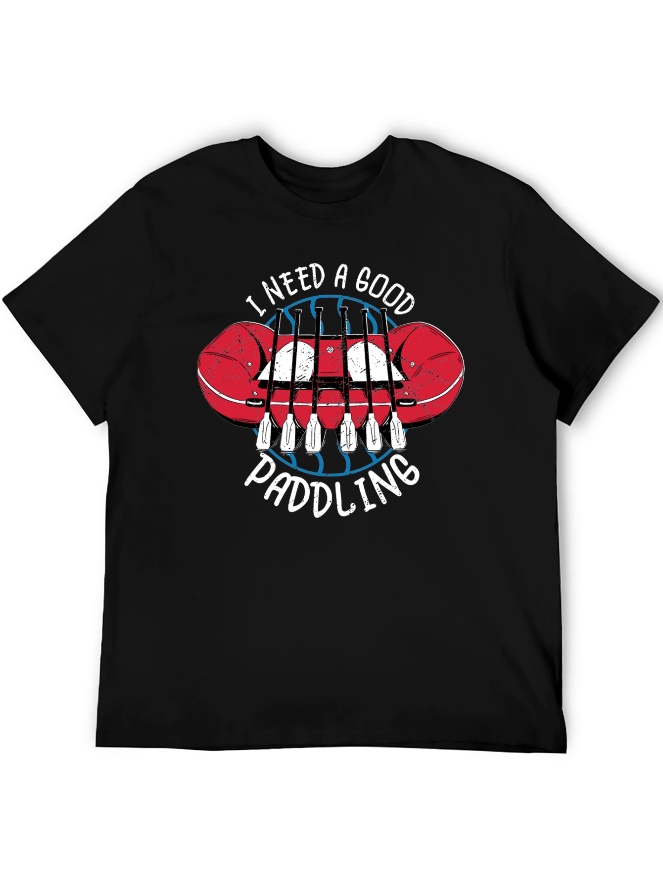 Funny Paddling Rafting T-Shirt for Outdoor Adventures