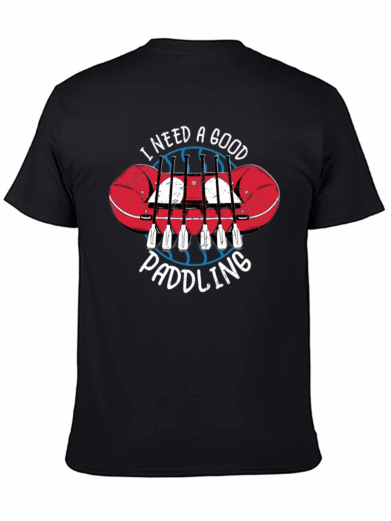 Funny Paddling Rafting T-Shirt for Outdoor Adventures