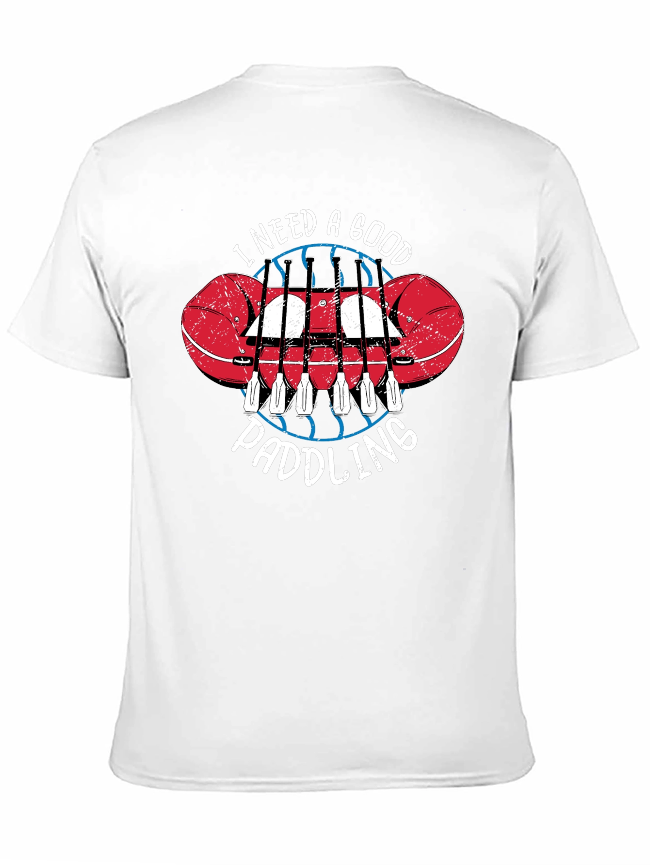 Funny Paddling Rafting T-Shirt for Outdoor Adventures