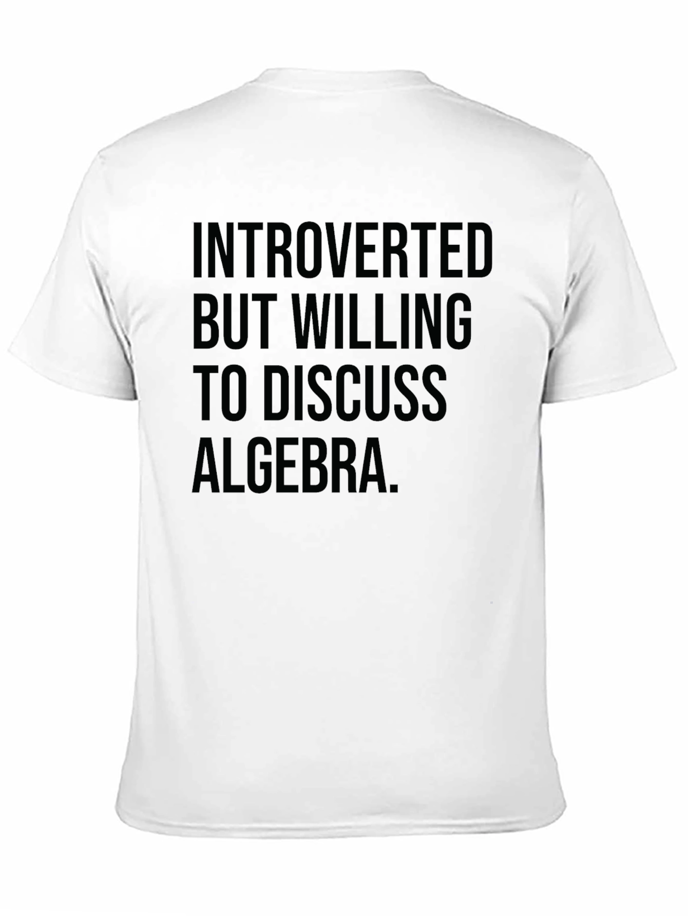 Introverted Algebra T-Shirt - Funny Geek Tee