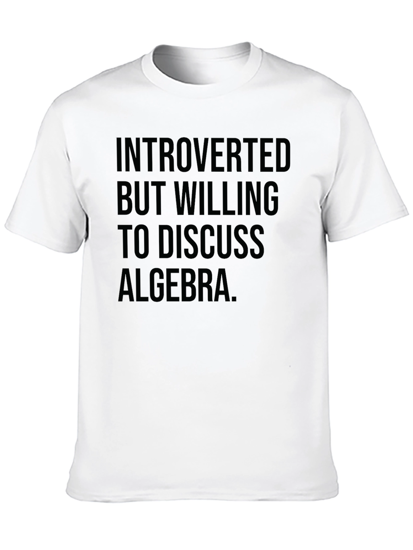 Introverted Algebra T-Shirt - Funny Geek Tee