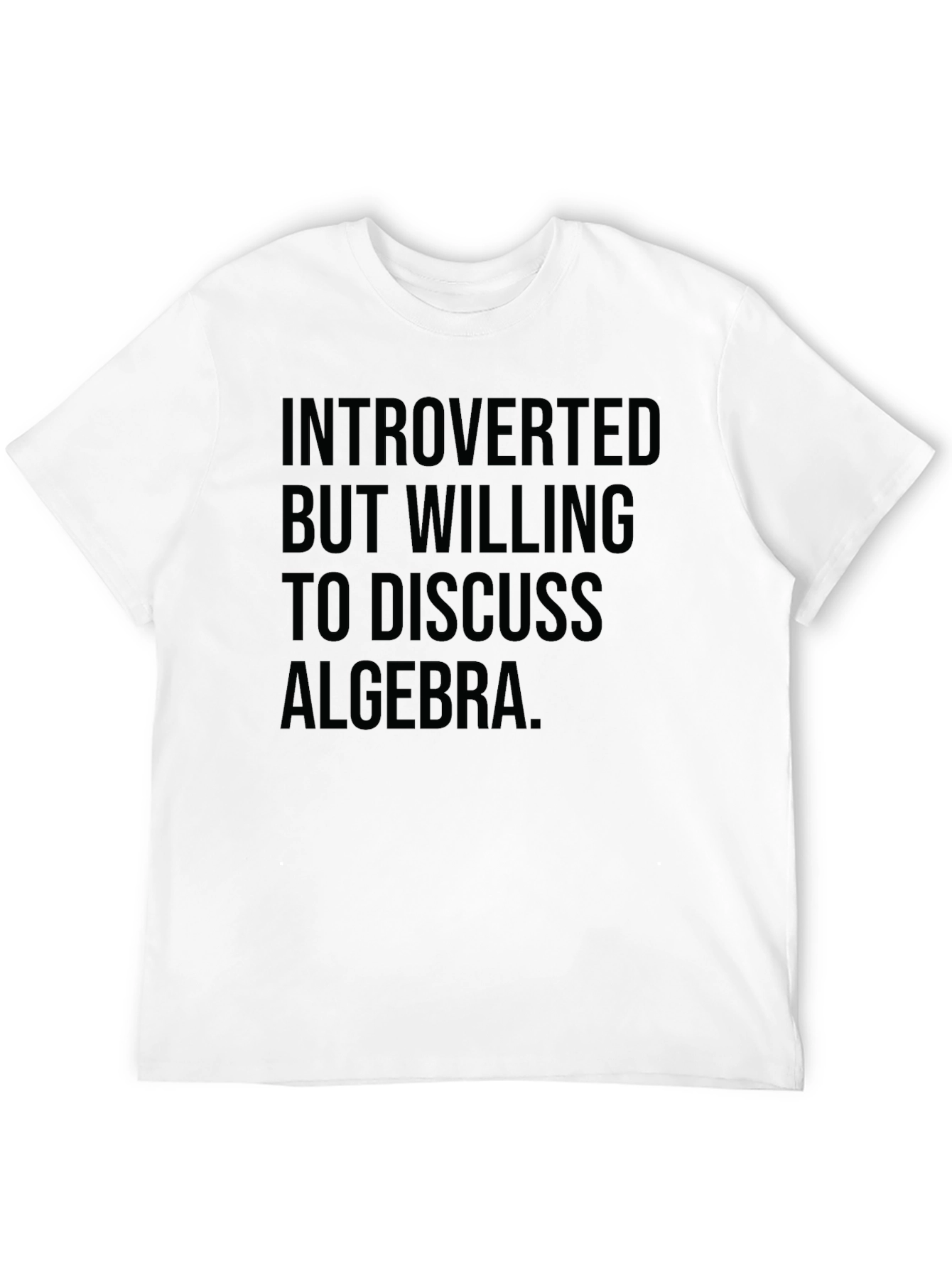Introverted Algebra T-Shirt - Funny Geek Tee