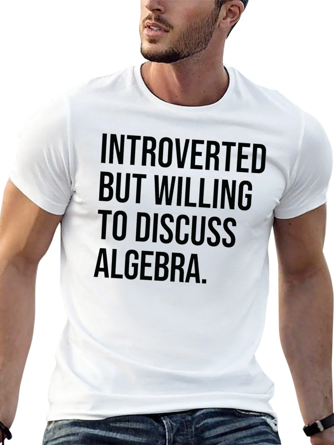 Introverted Algebra T-Shirt - Funny Geek Tee