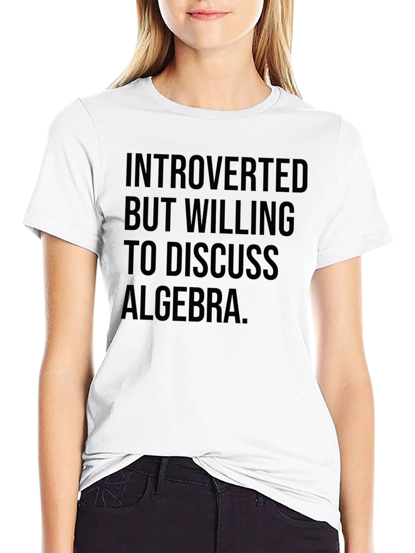 Introverted Algebra T-Shirt - Funny Geek Tee