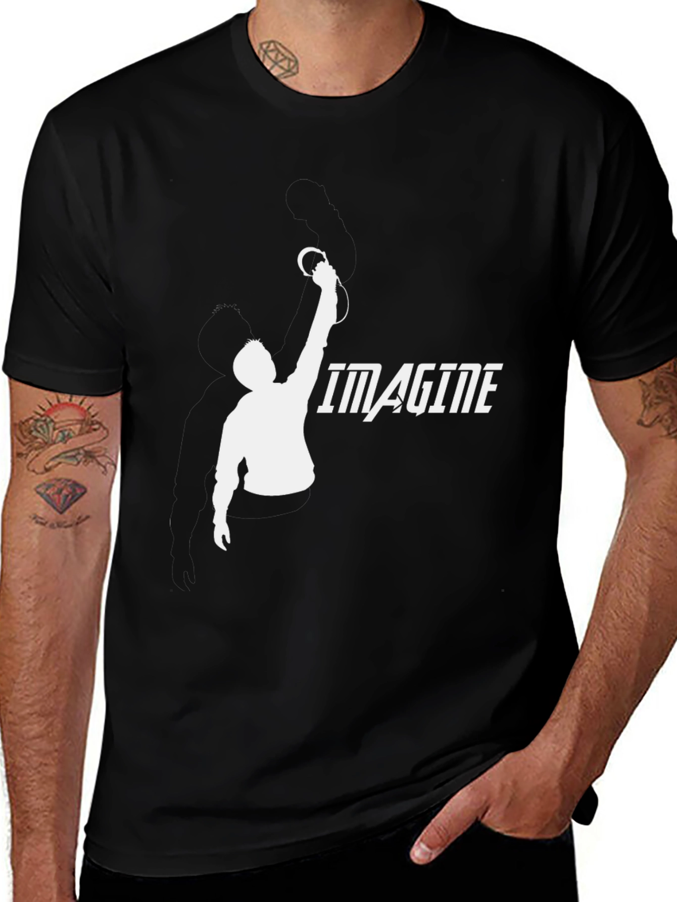 Imagine T-Shirt - Stylish Graphic Tee