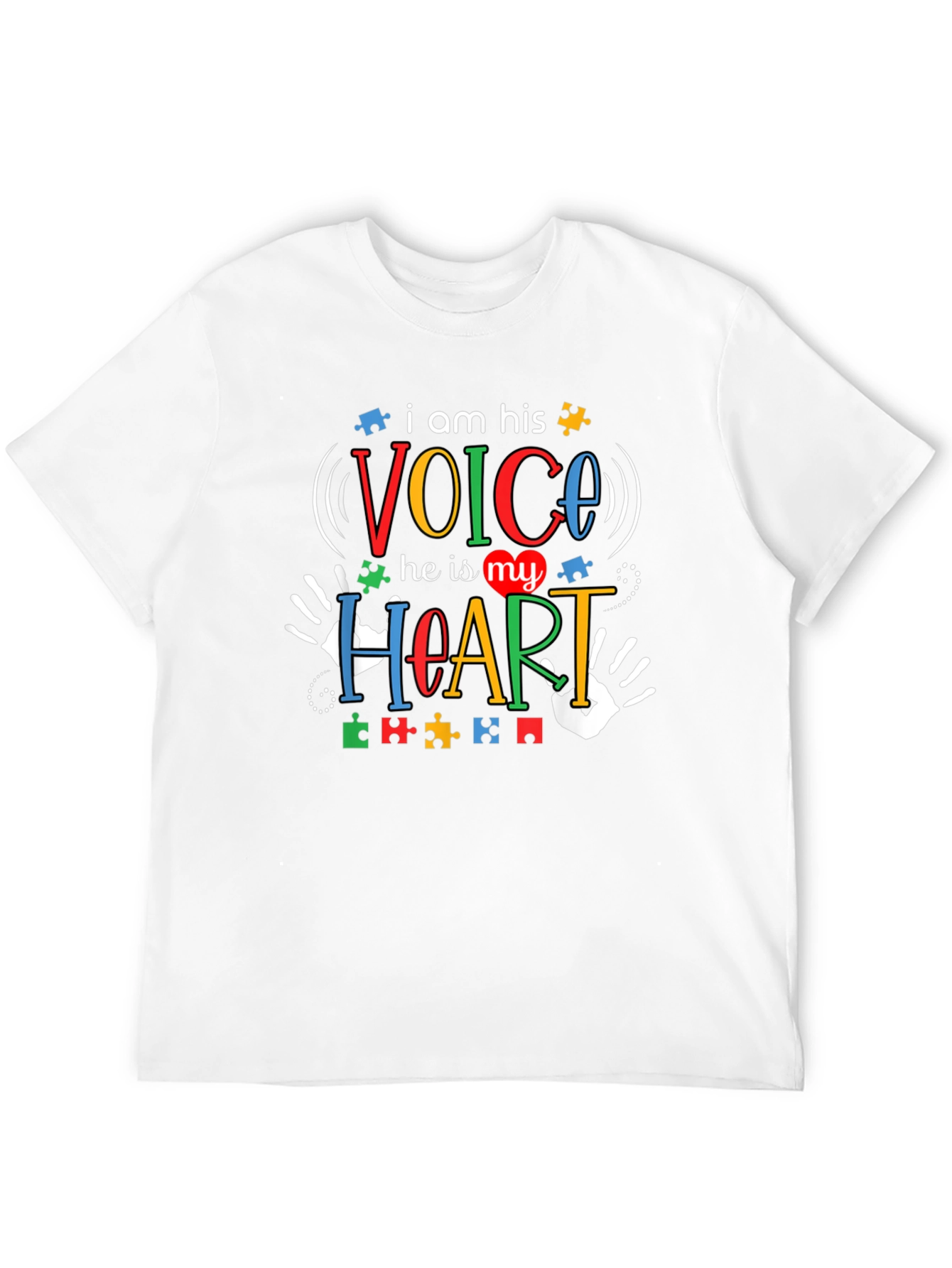 Autism Awareness T-Shirt - I am His Voice