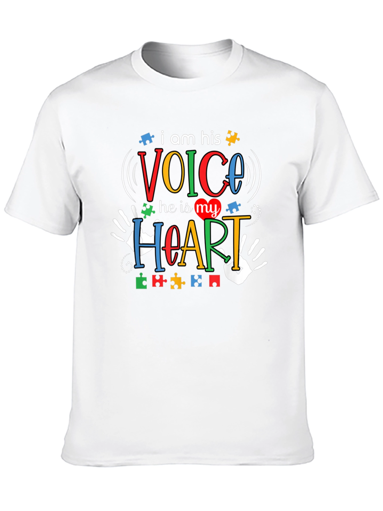 Autism Awareness T-Shirt - I am His Voice