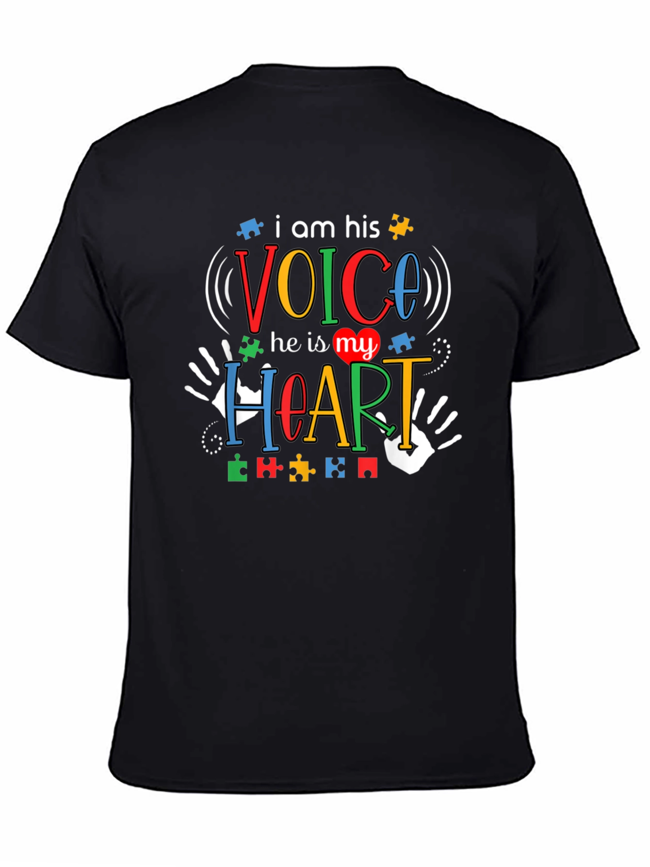 Autism Awareness T-Shirt - I am His Voice