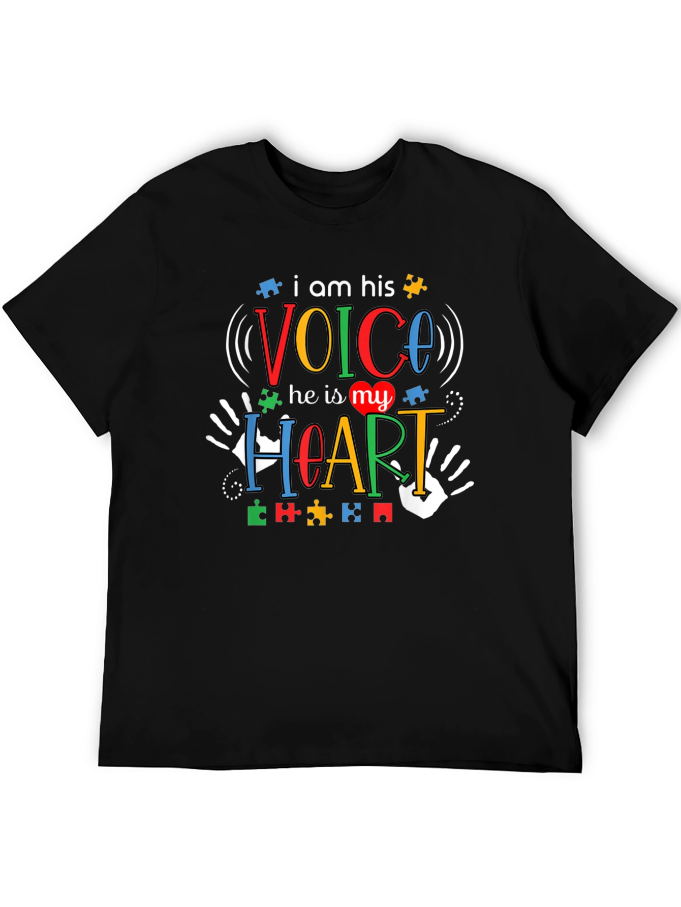 Autism Awareness T-Shirt - I am His Voice