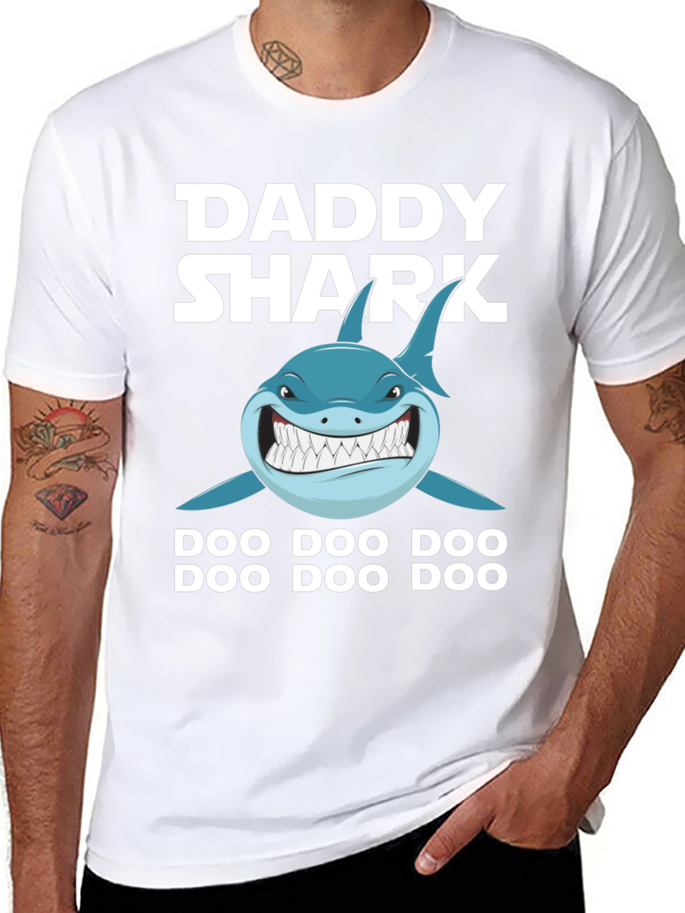 Daddy Shark T-Shirt - Doo Doo Doo!