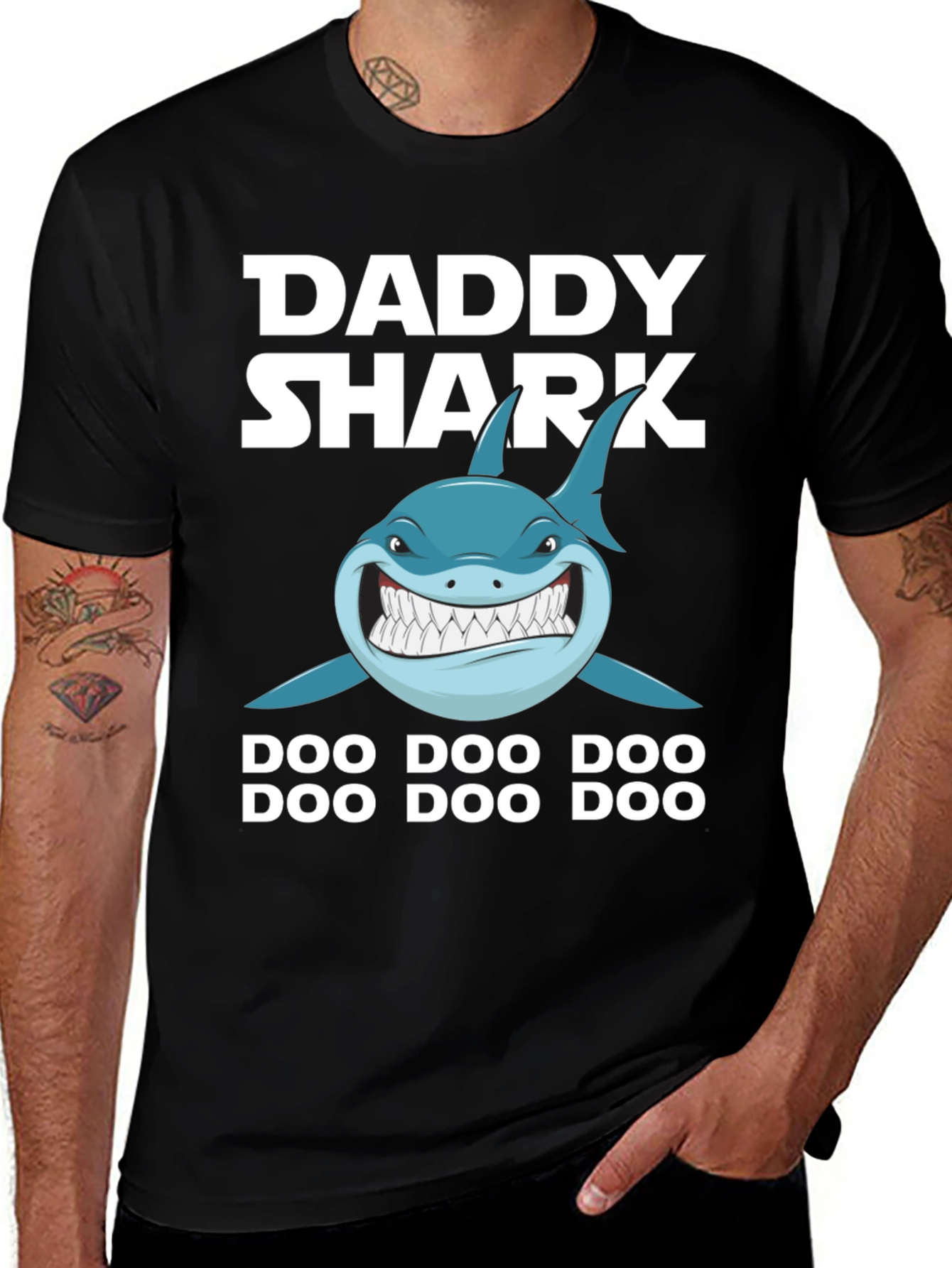 Daddy Shark T-Shirt - Doo Doo Doo!