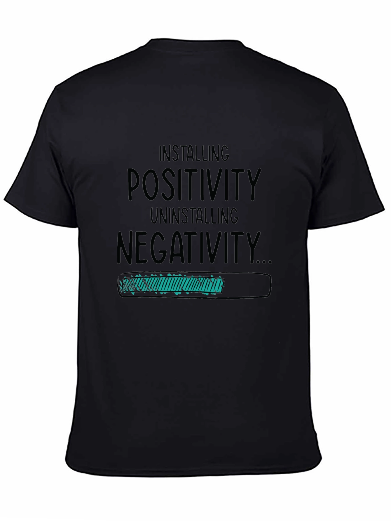 Installing Positivity T-Shirt - Uninstalling Negativity