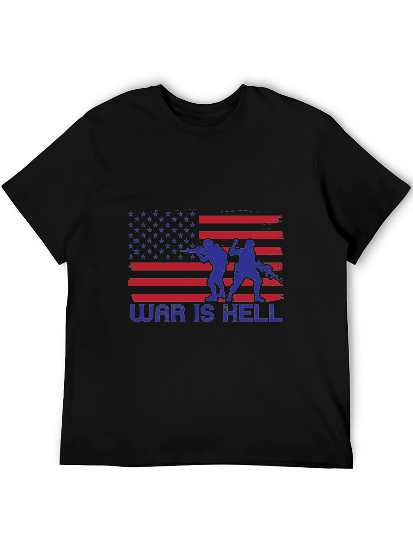 War is Hell American Flag T-Shirt