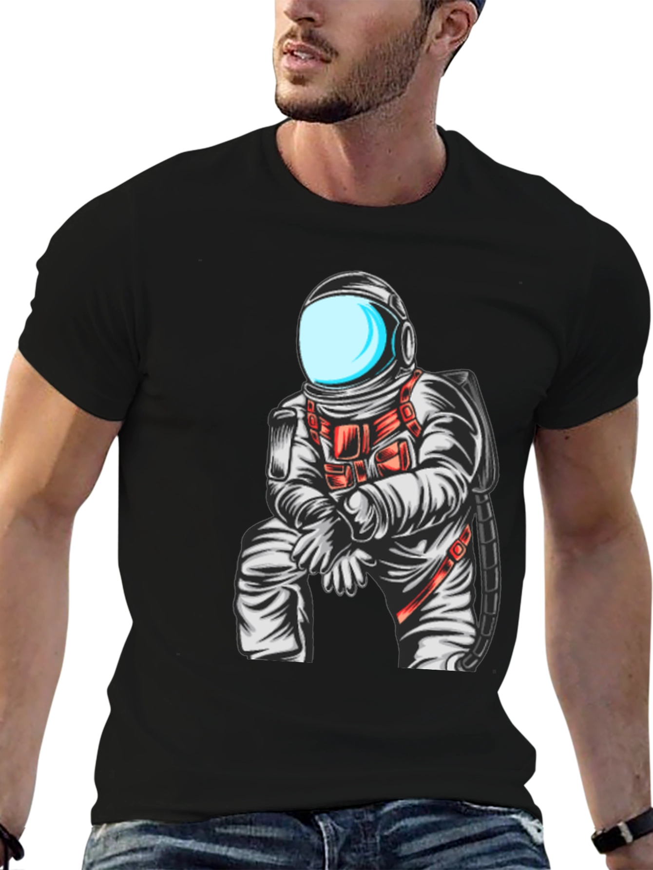 Astronaut Graphic Tee - Space Adventure T-Shirt