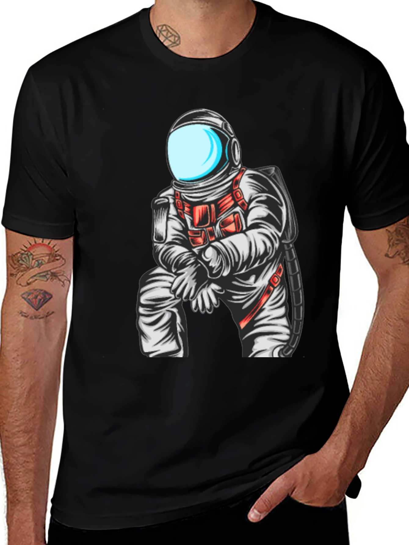 Astronaut Graphic Tee - Space Adventure T-Shirt