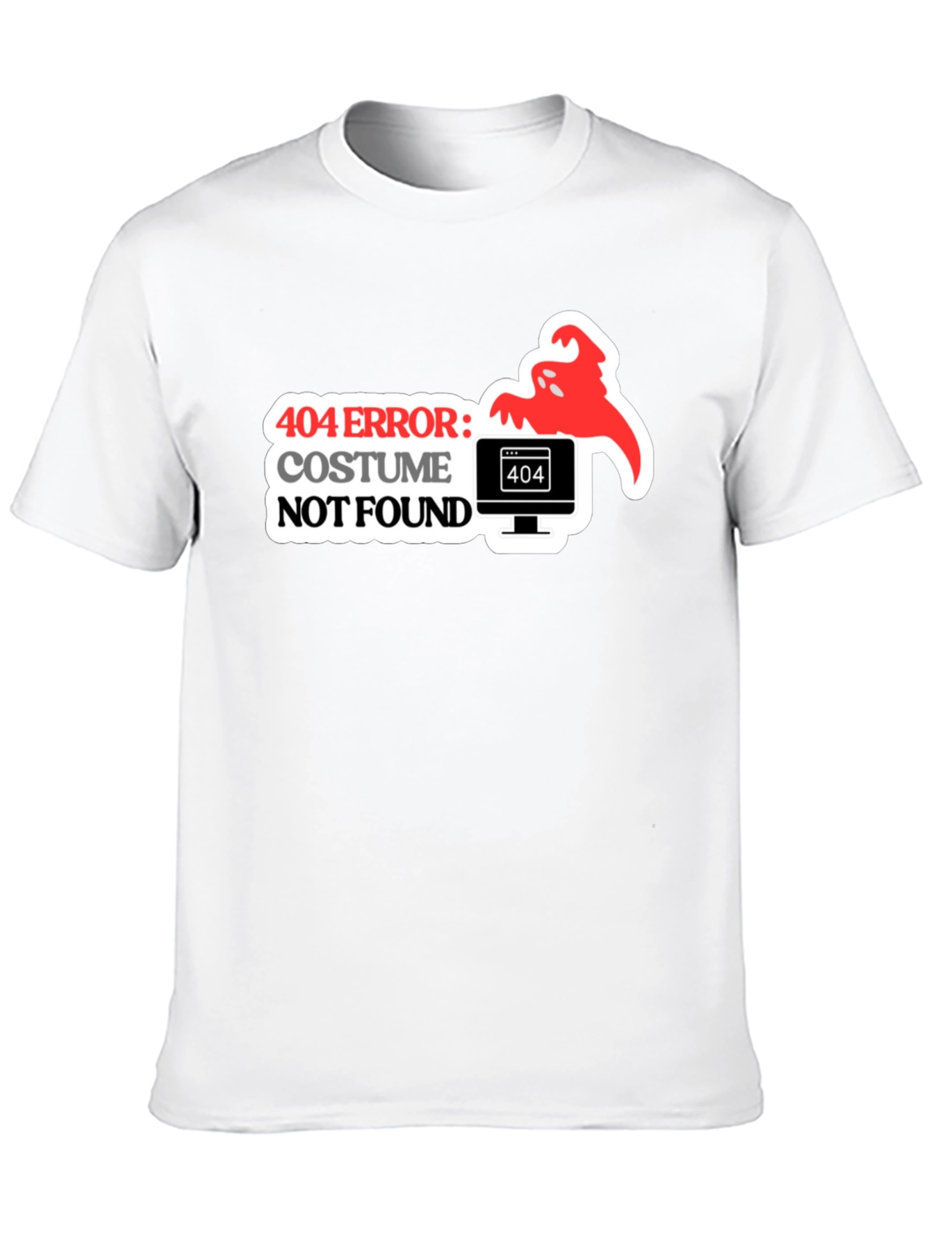 404 Costume Not Found Halloween Tee
