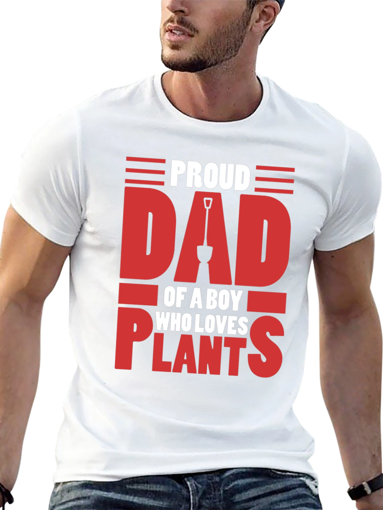 Proud Dad of a Boy Who Loves Plants T-Shirt