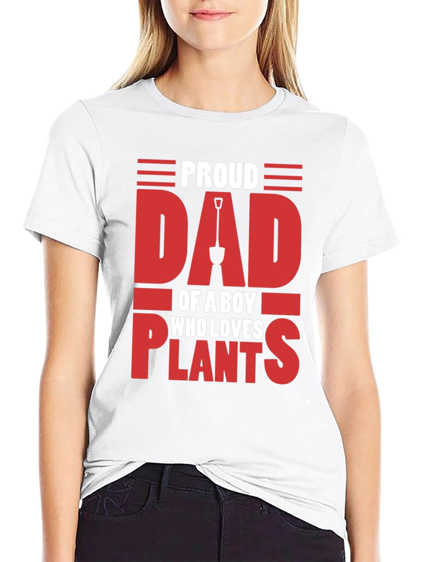 Proud Dad of a Boy Who Loves Plants T-Shirt