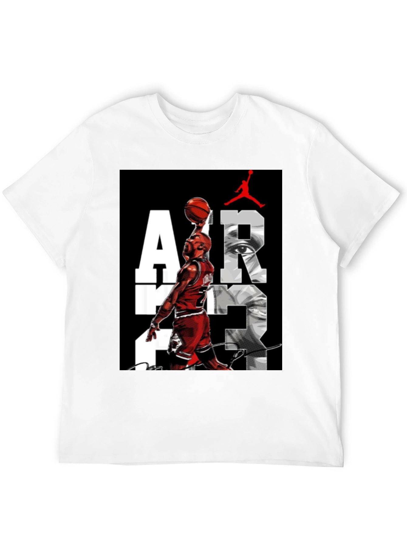 Air Jordan Graphic Print Black T-Shirt