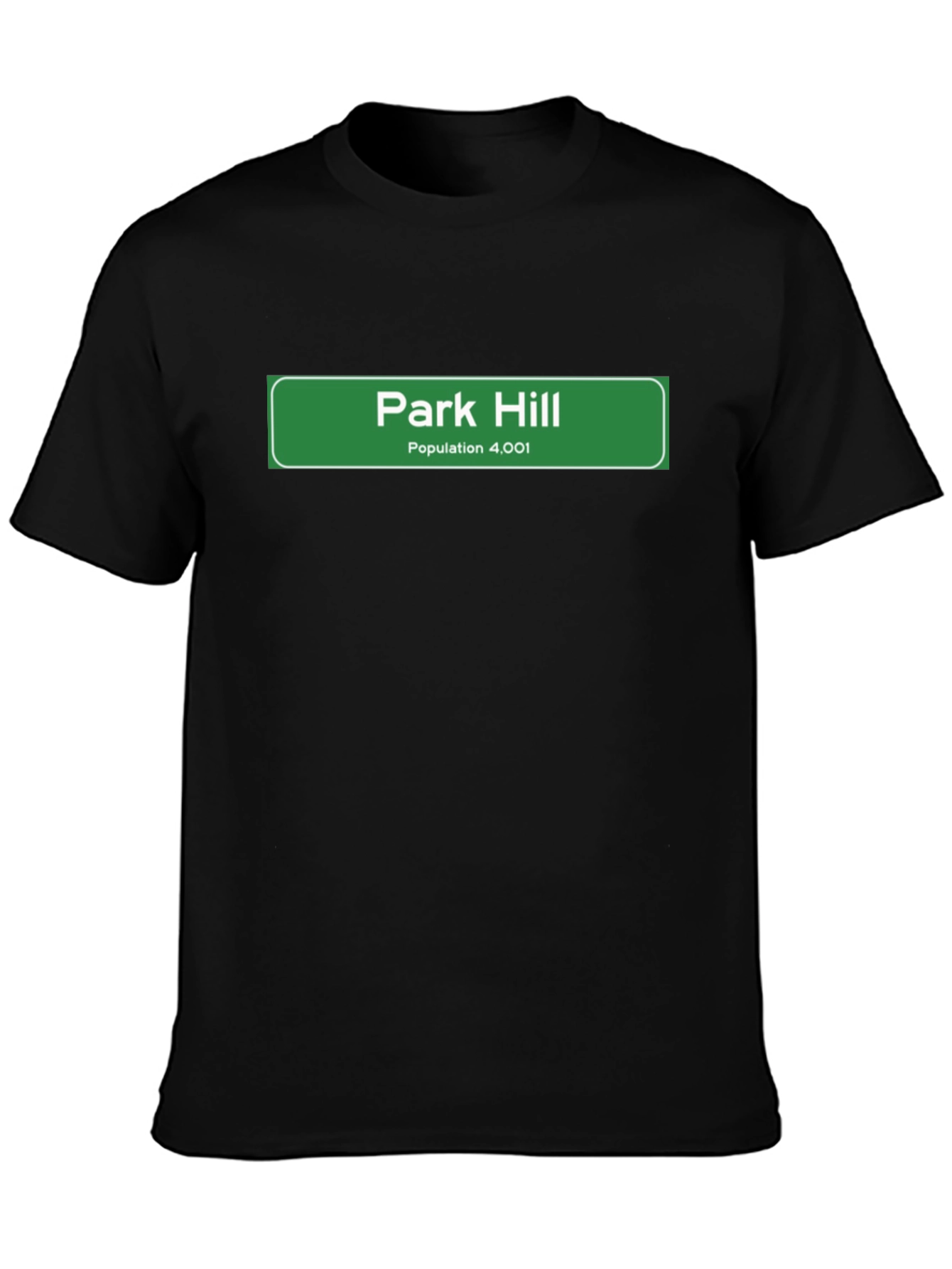 Park Hill Population Tee - Novelty Graphic T-Shirt