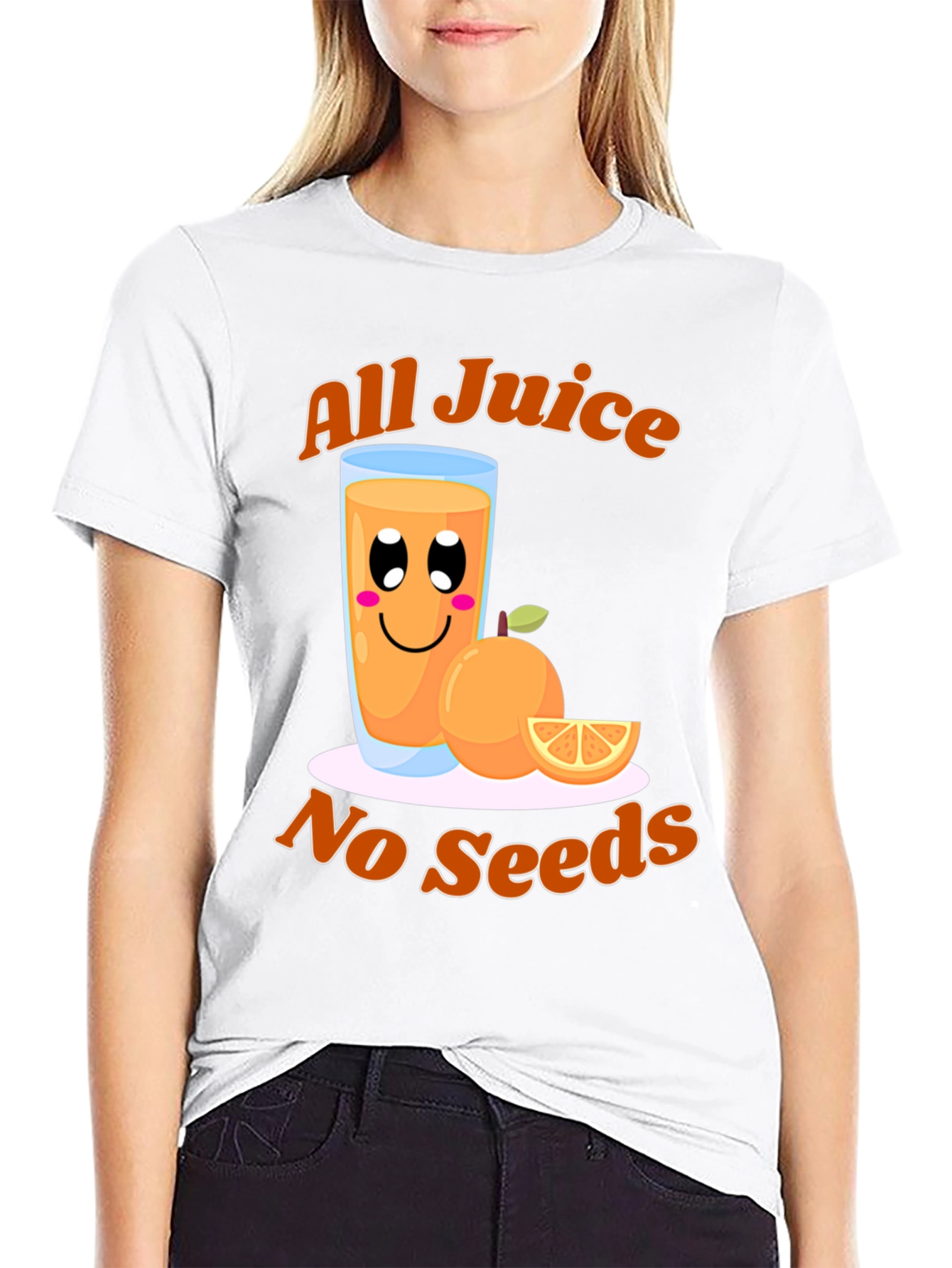 All Juice No Seeds Graphic T-Shirt