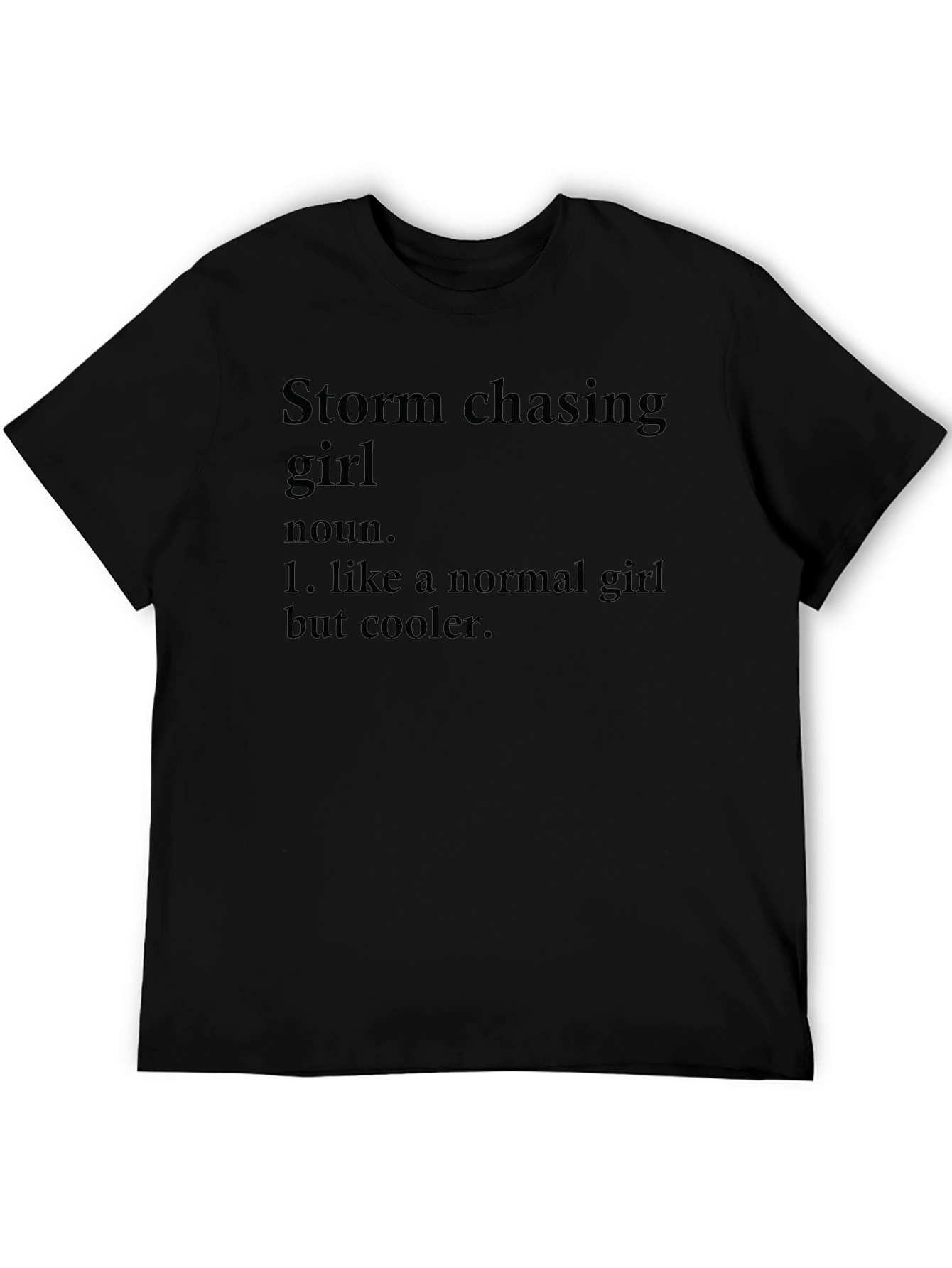 Storm Chasing Girl Graphic T-Shirt