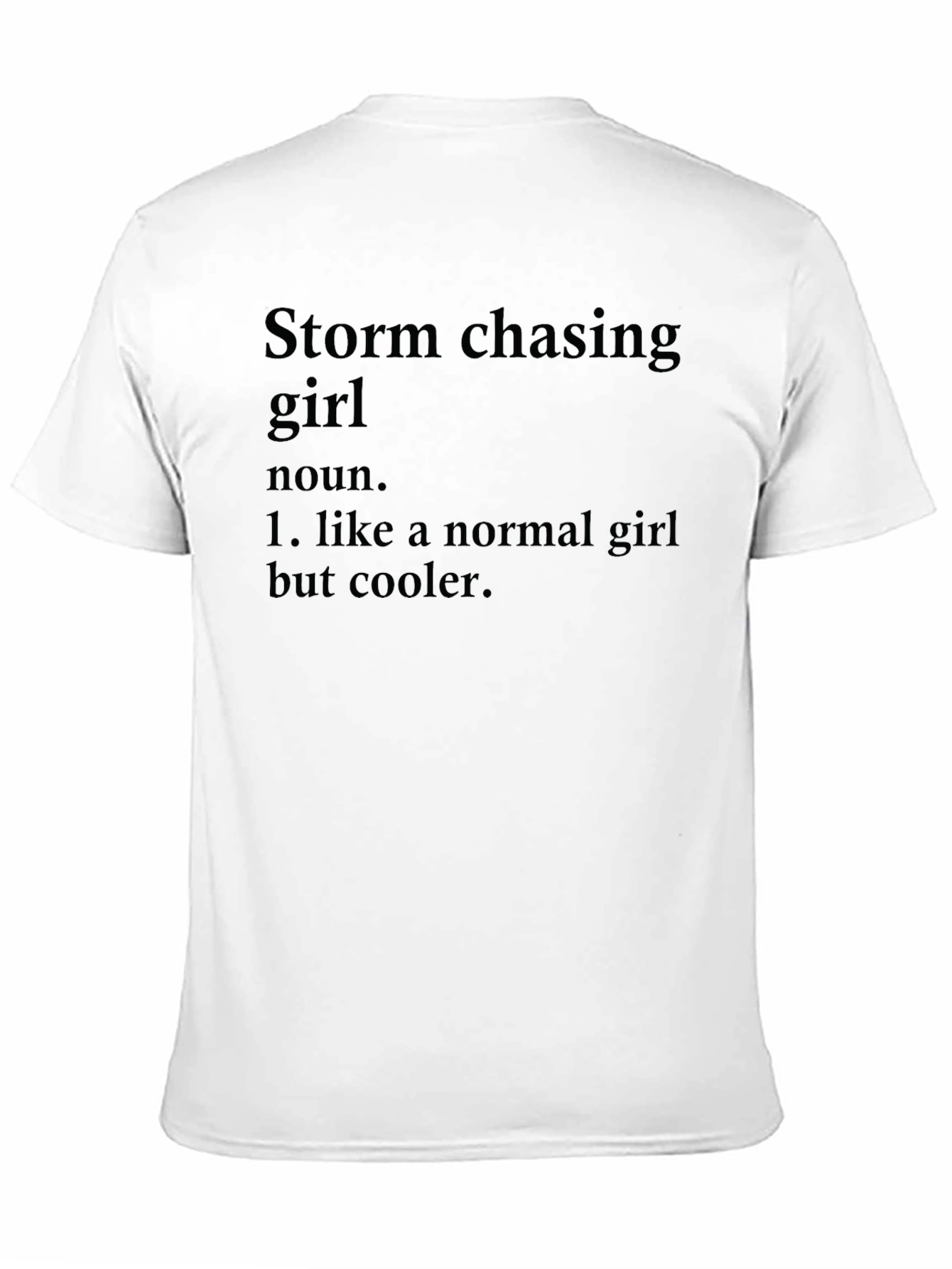 Storm Chasing Girl Graphic T-Shirt