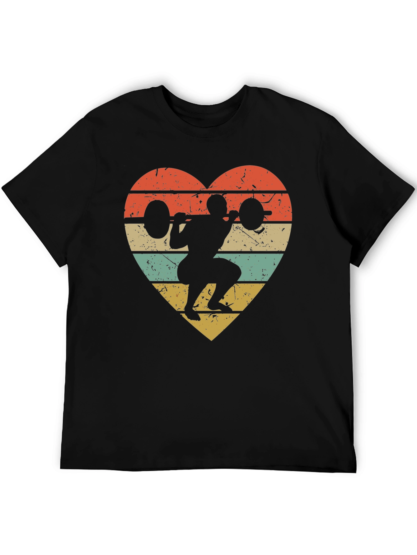 Weightlifting Heart T-Shirt - Workout Apparel