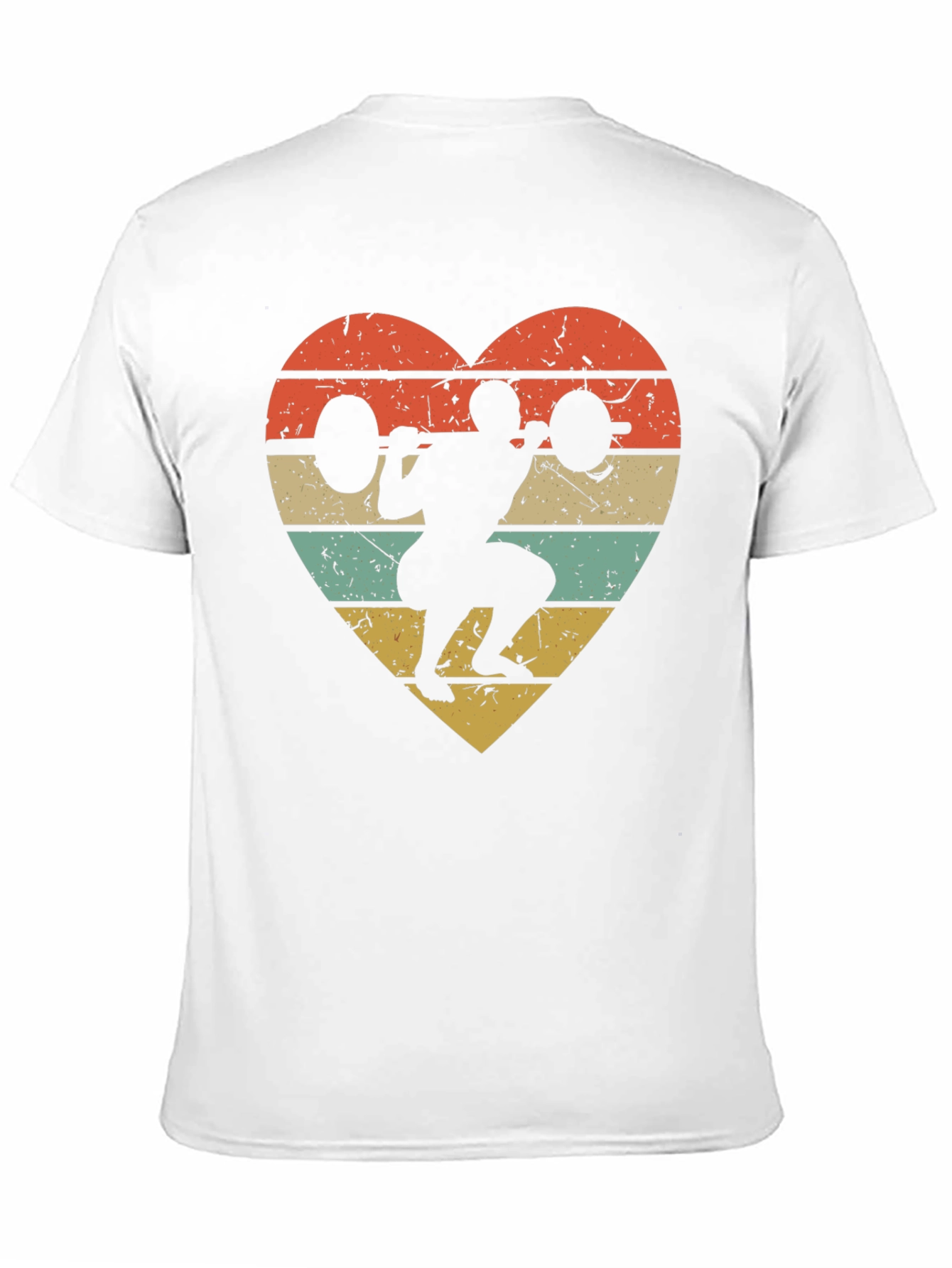 Weightlifting Heart T-Shirt - Workout Apparel