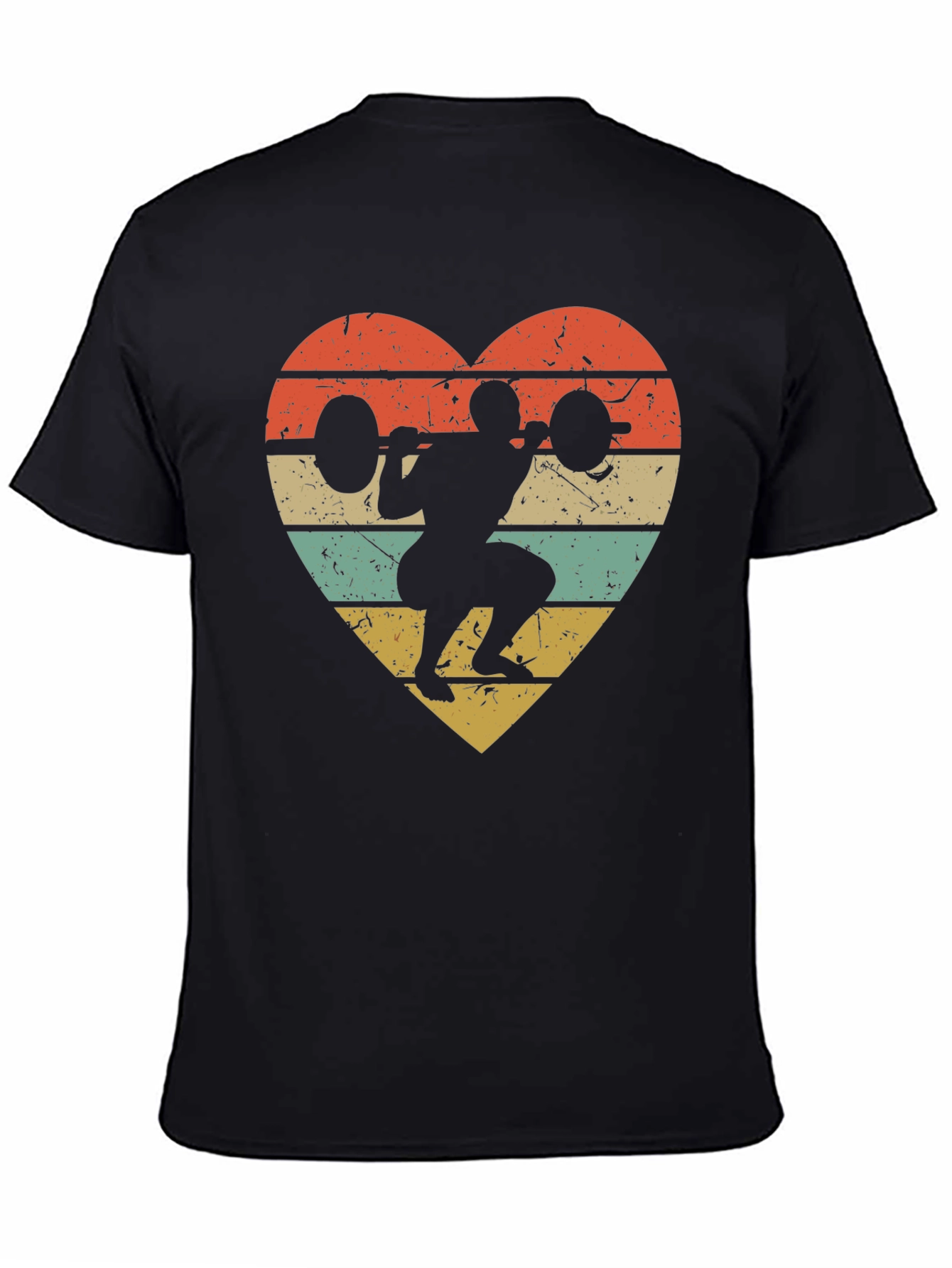 Weightlifting Heart T-Shirt - Workout Apparel