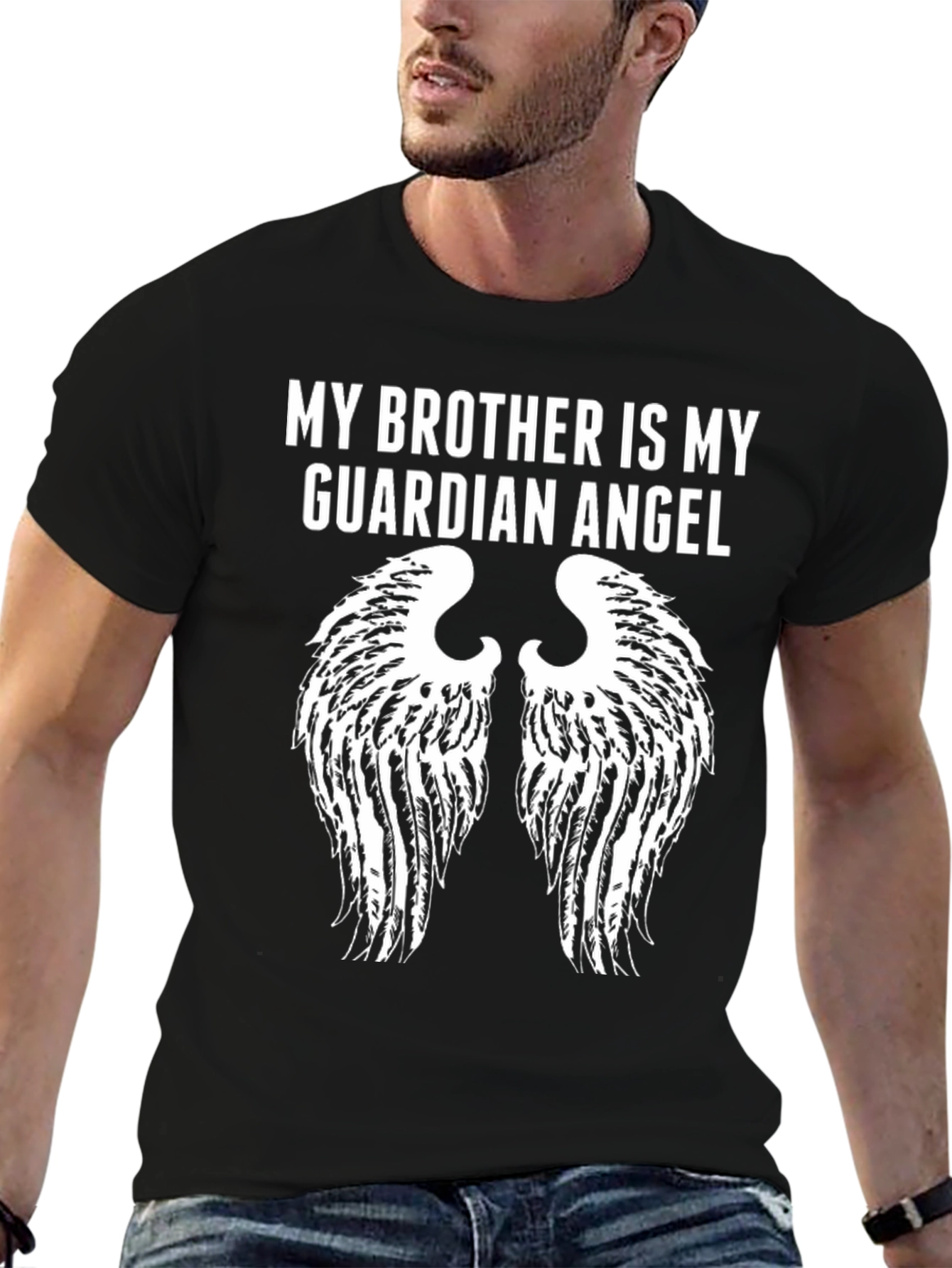 My Brother is My Guardian Angel T-Shirt