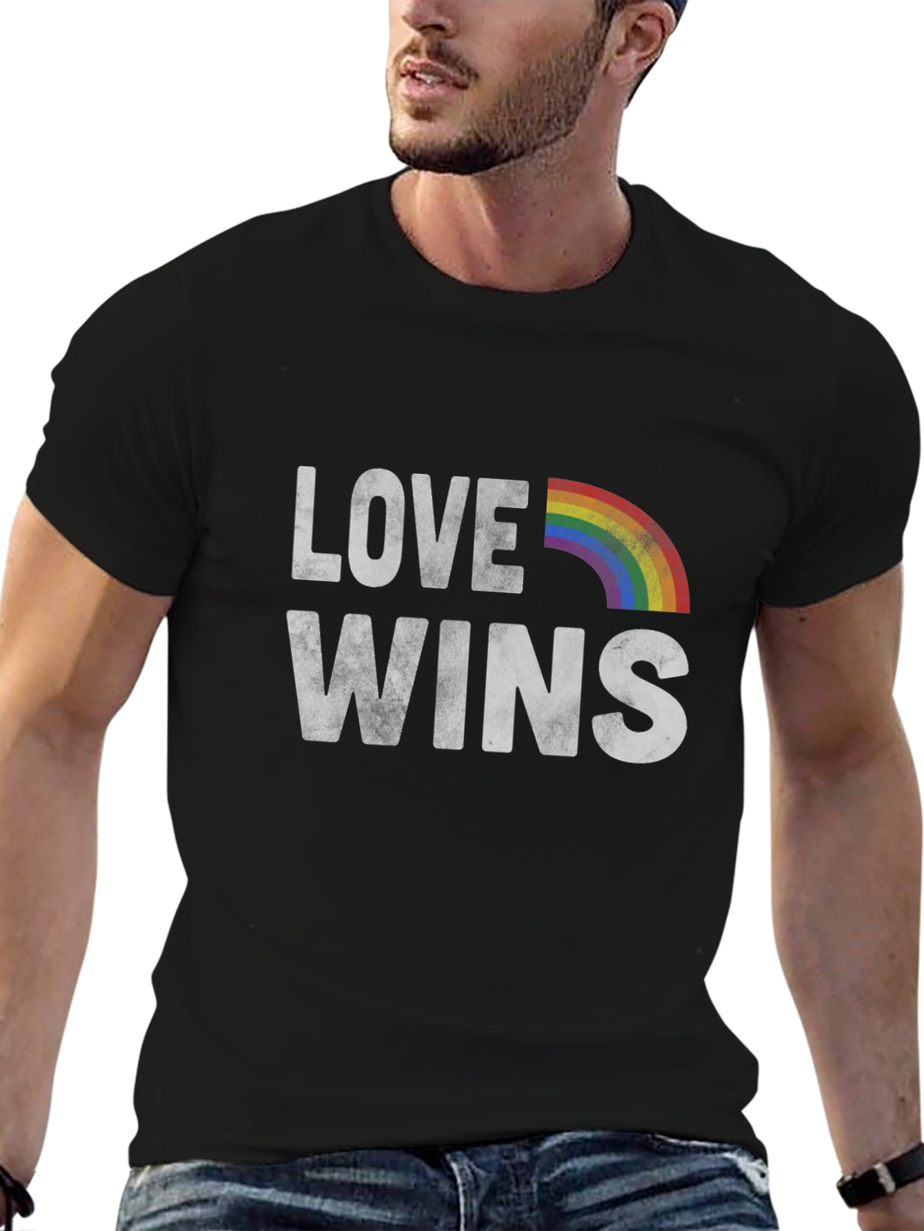 Love Wins Graphic Tee - LGBT Pride Shirt