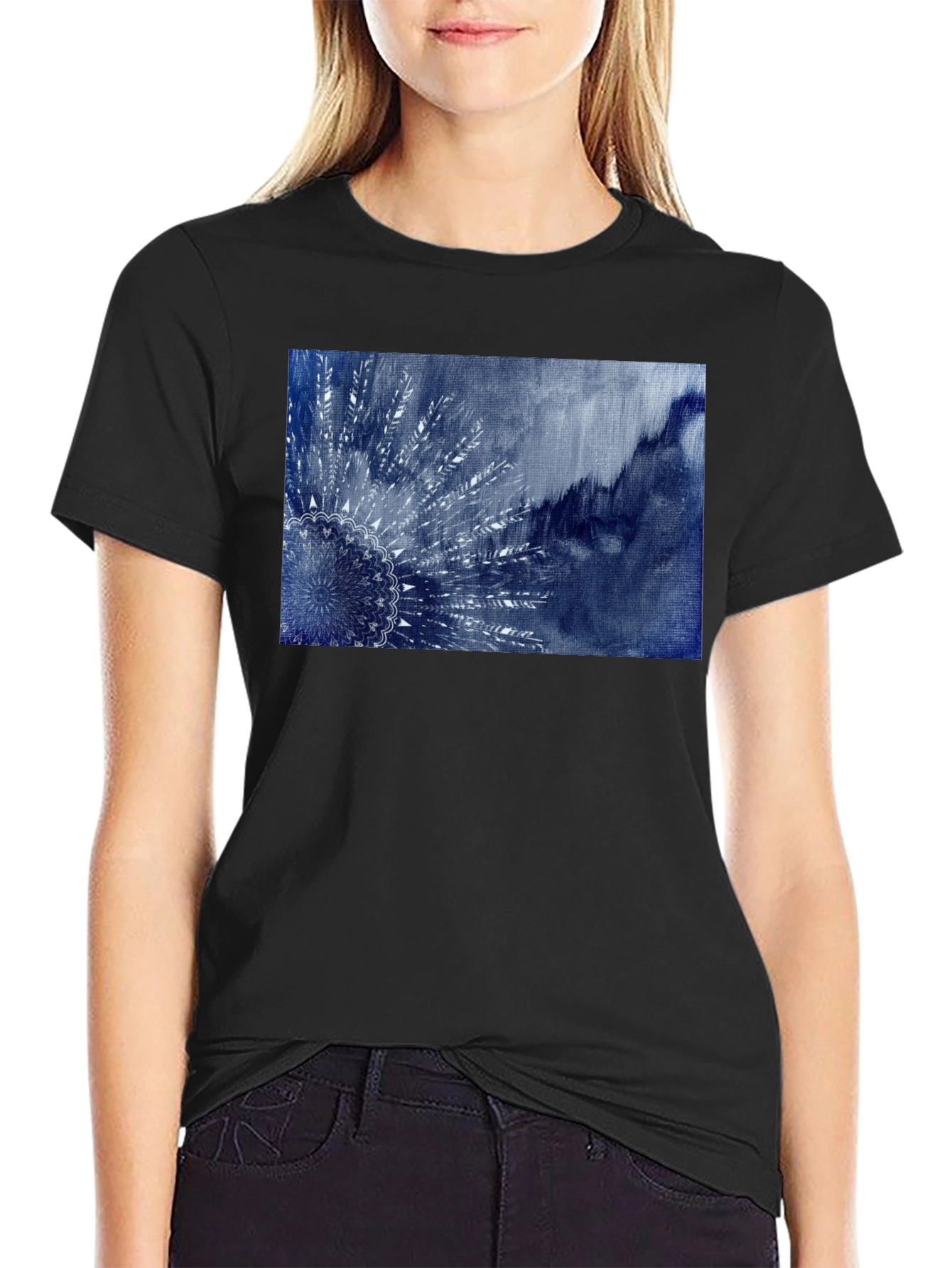 Abstract Mandala Graphic Tee