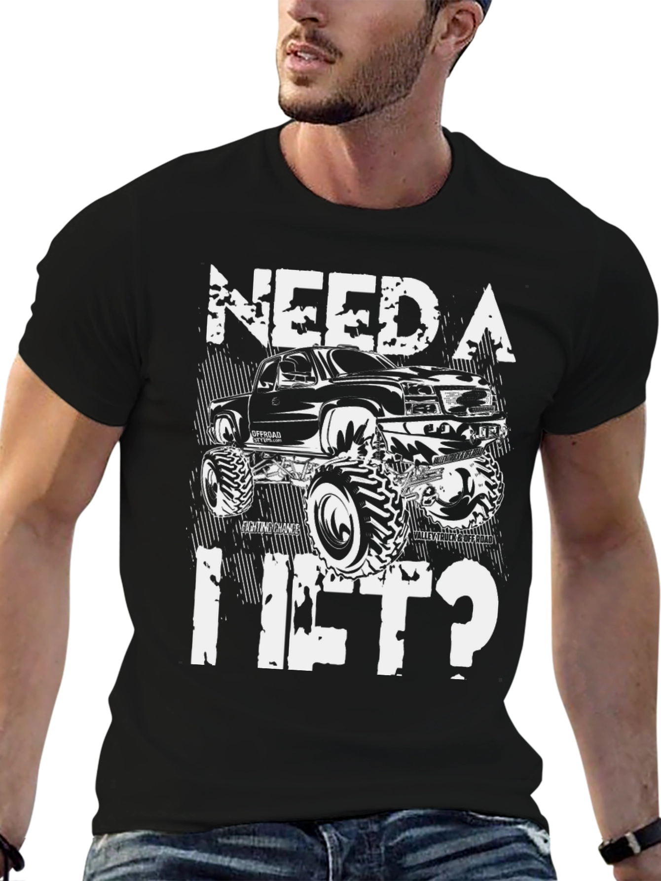 Need A Lift? Truck Graphic T-Shirt