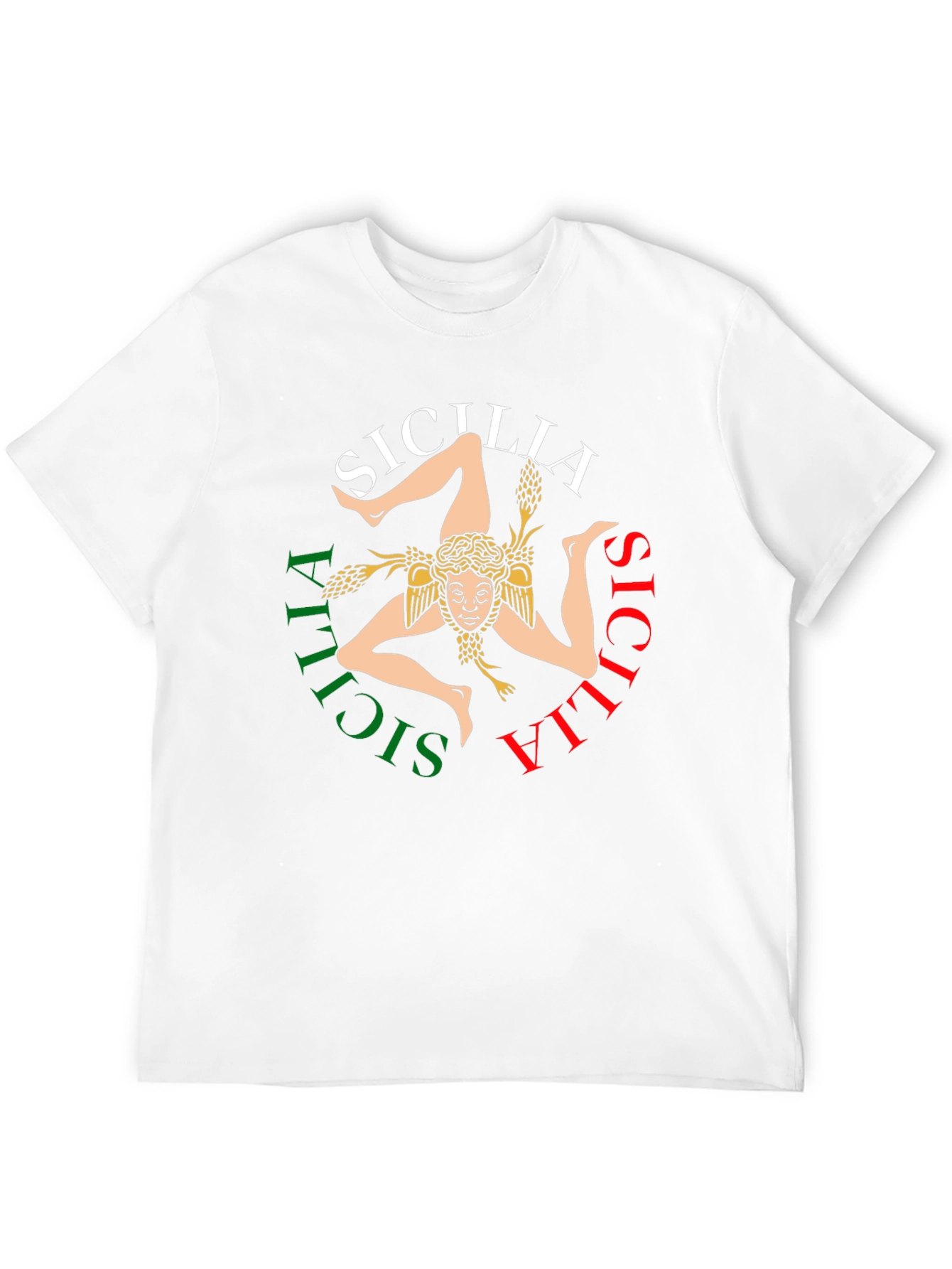 Sicilia Trinacria T-Shirt - Italian Pride!