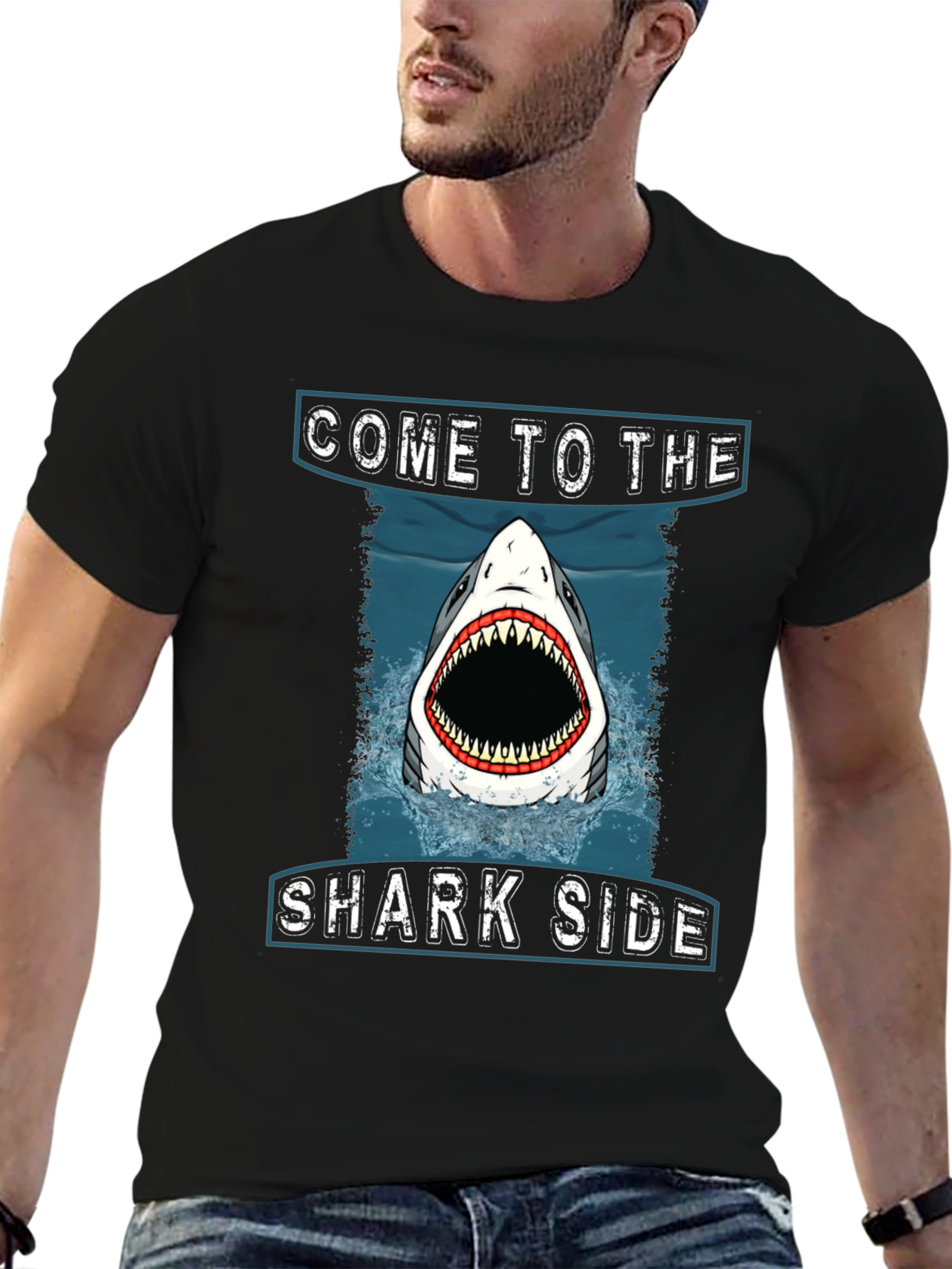 Come to the Shark Side Graphic T-Shirt