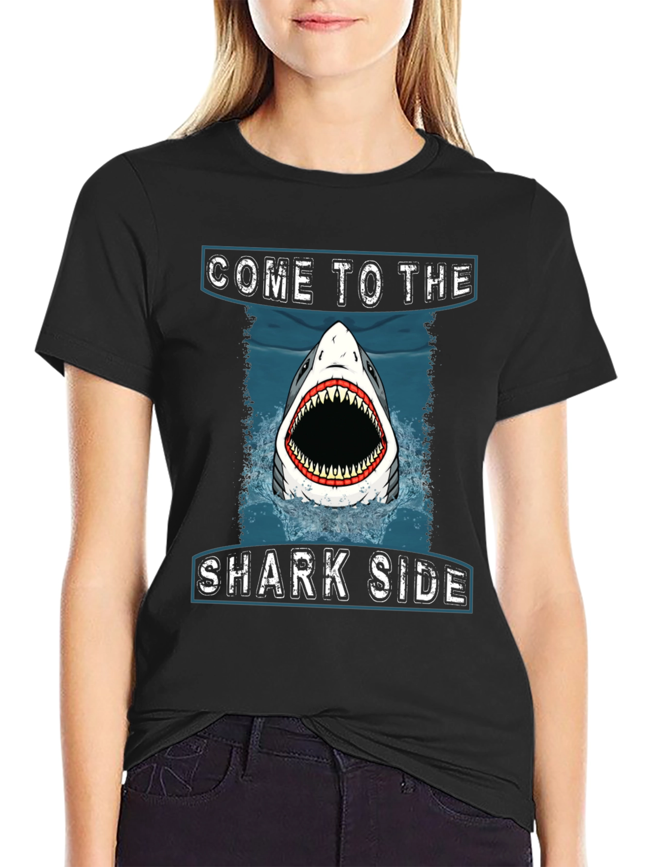 Come to the Shark Side Graphic T-Shirt