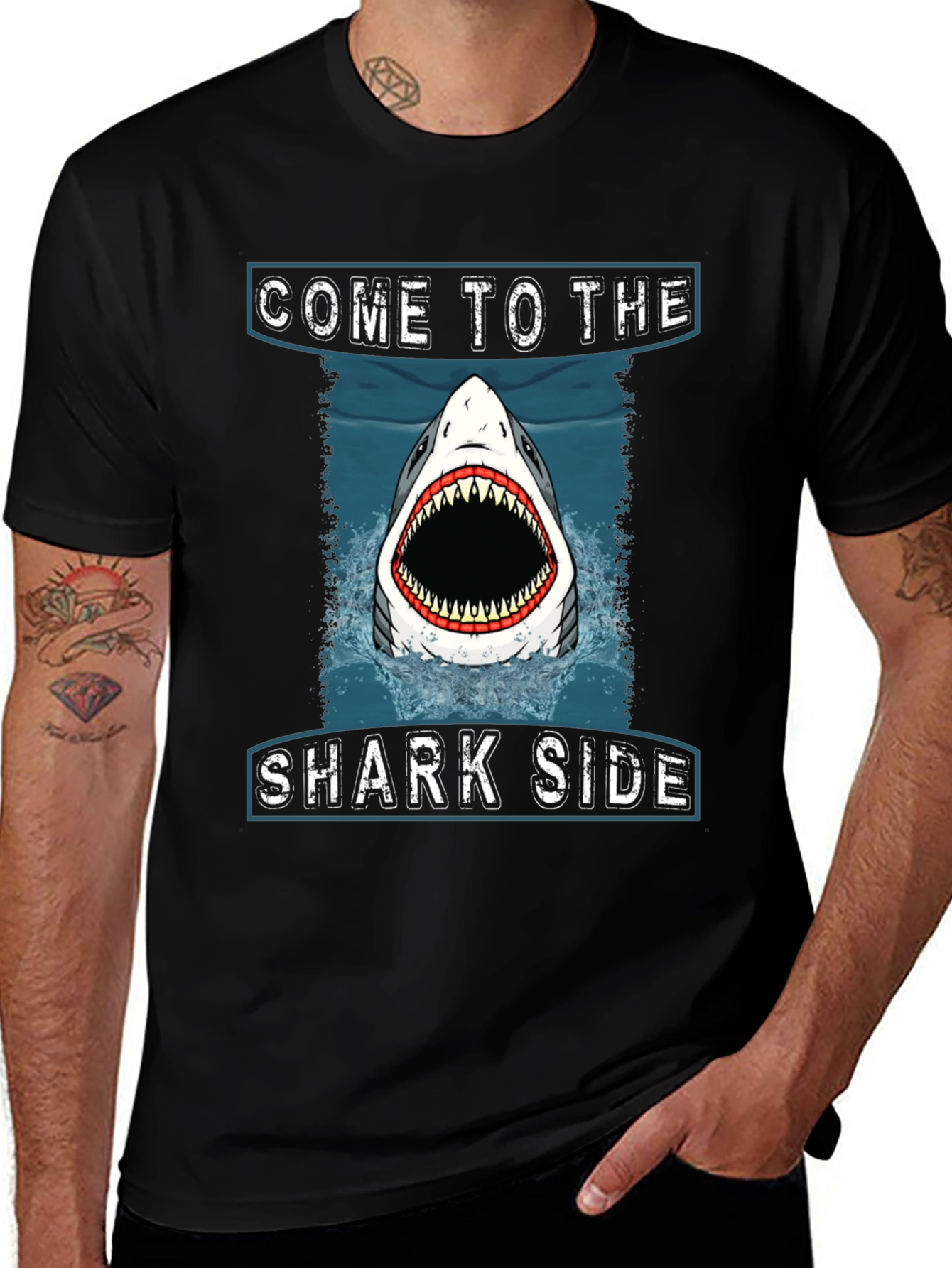 Come to the Shark Side Graphic T-Shirt