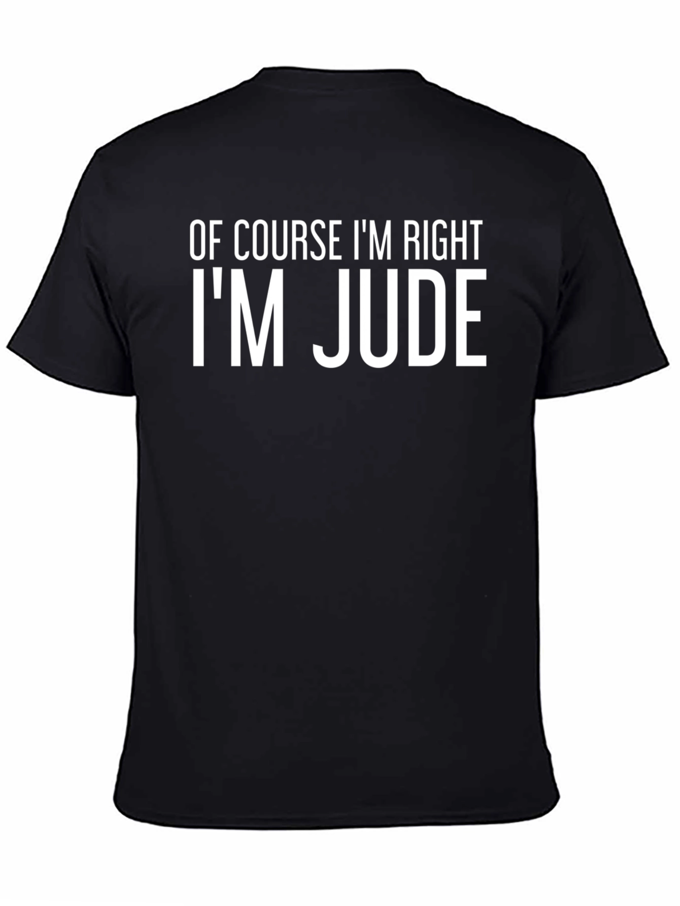 Of Course Im Right Im Jude T-Shirt