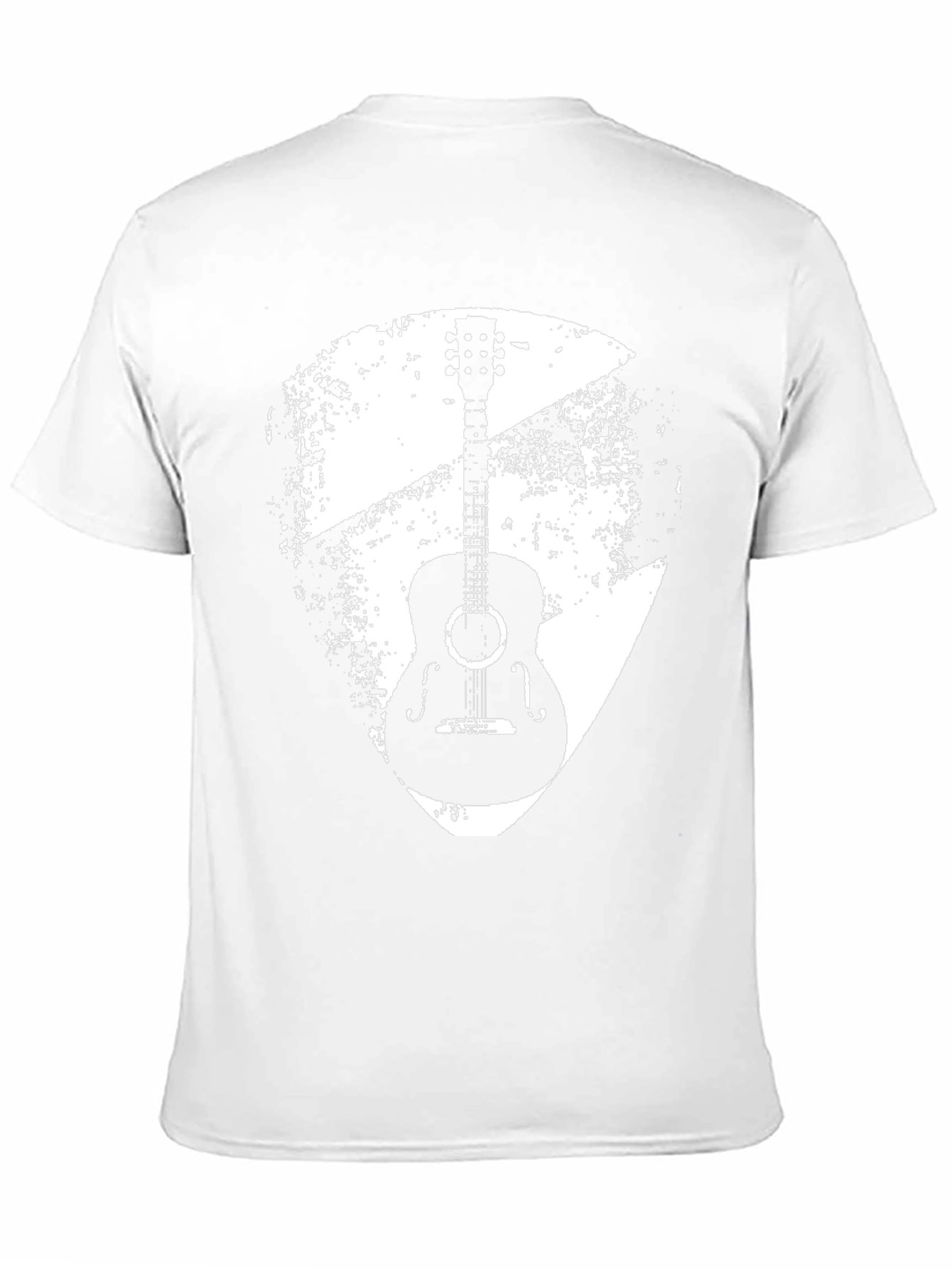 Guitar Graphic T-Shirt - Black Tee