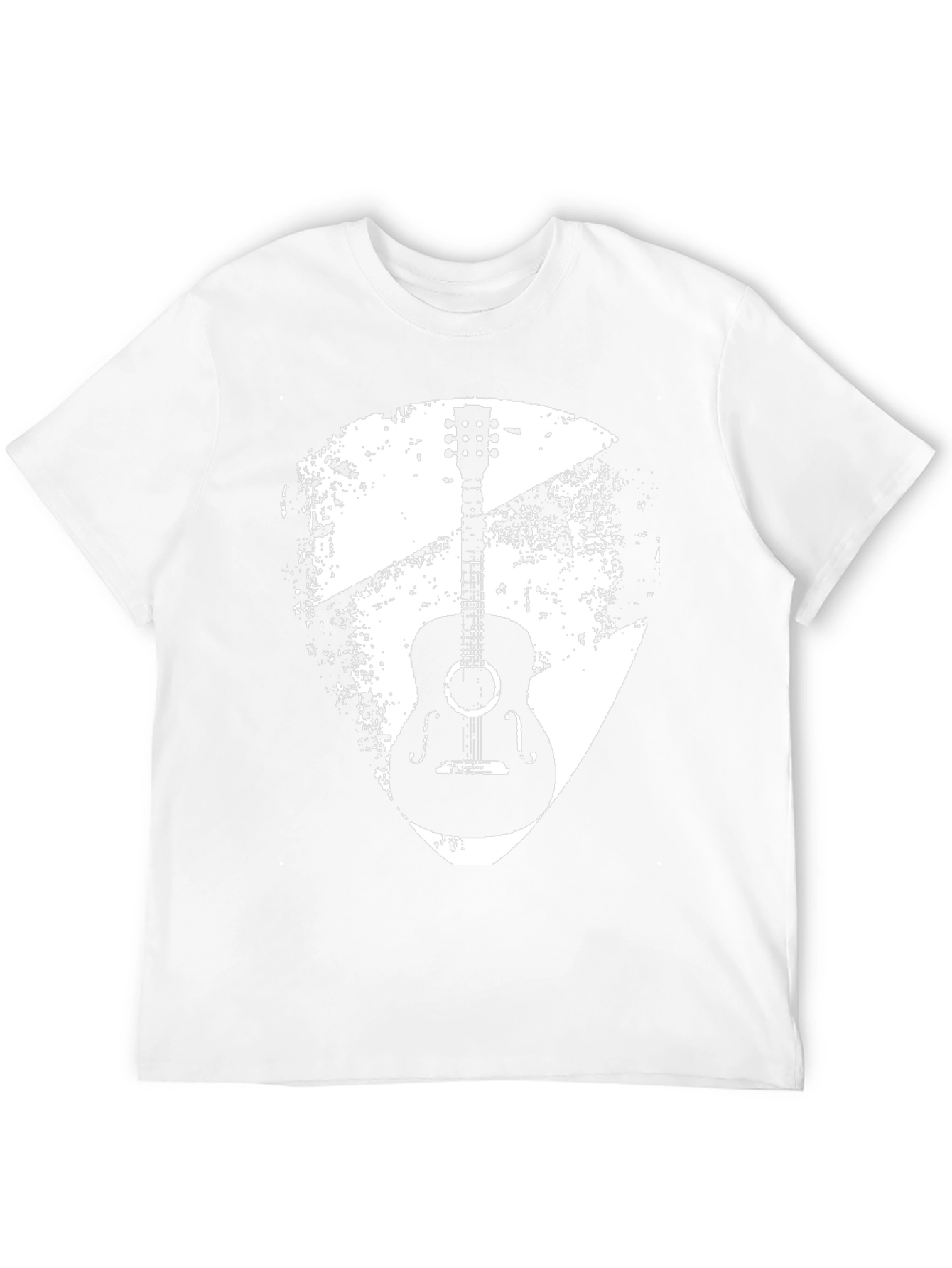 Guitar Graphic T-Shirt - Black Tee