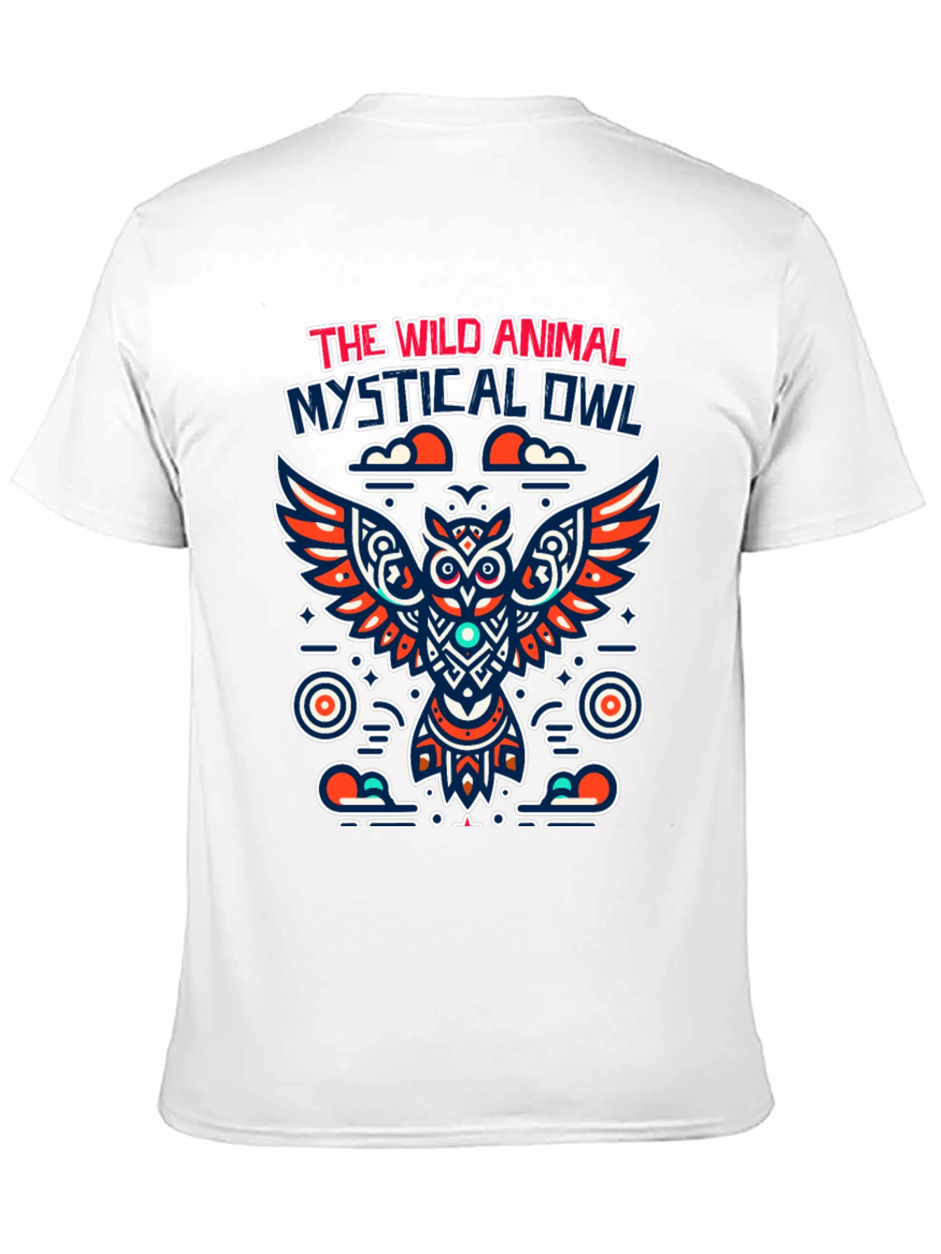 Mystical Owl Graphic Tee - Wild Animal Design