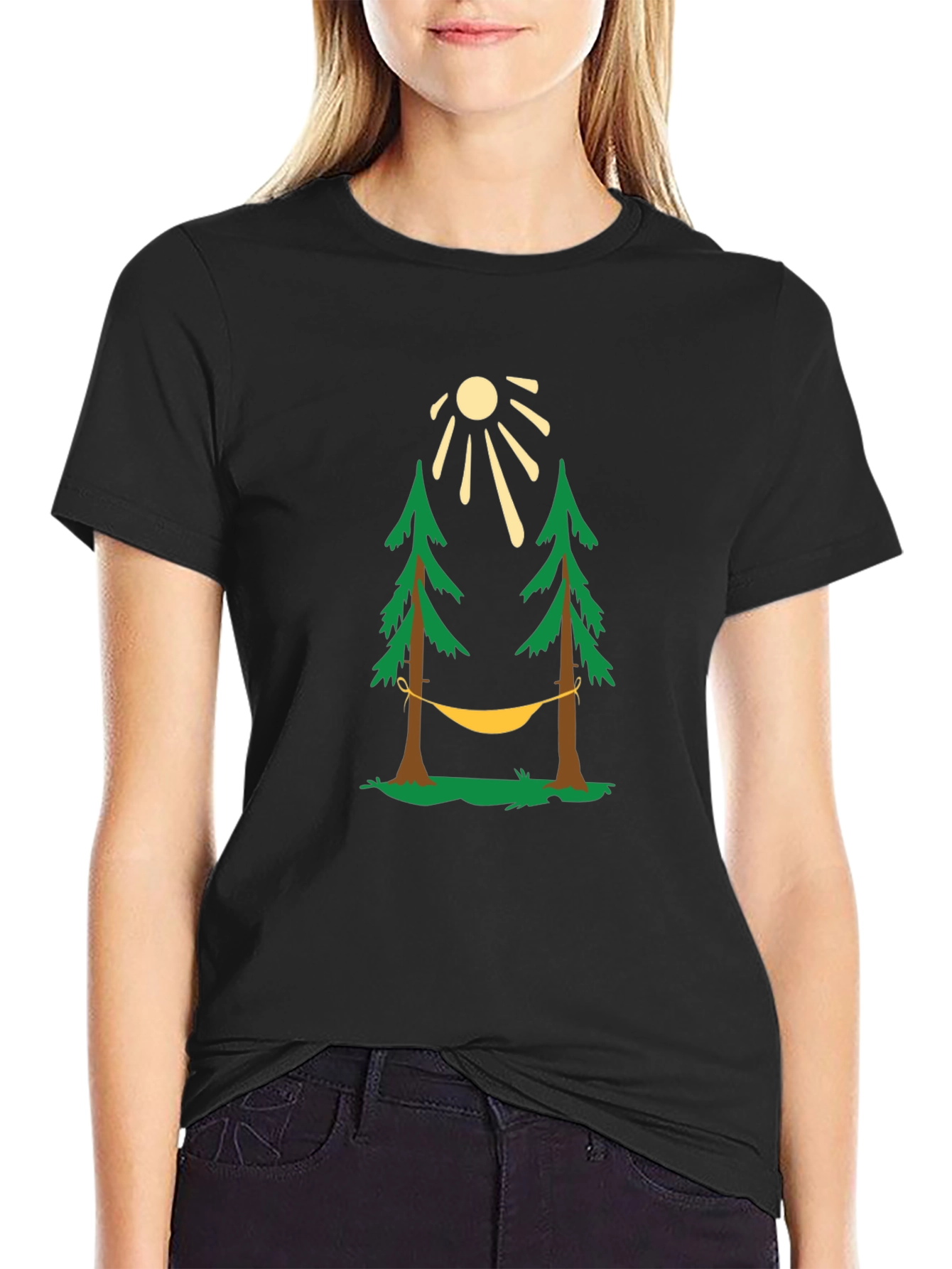 Hammock Camping T-Shirt: Relax in Style!