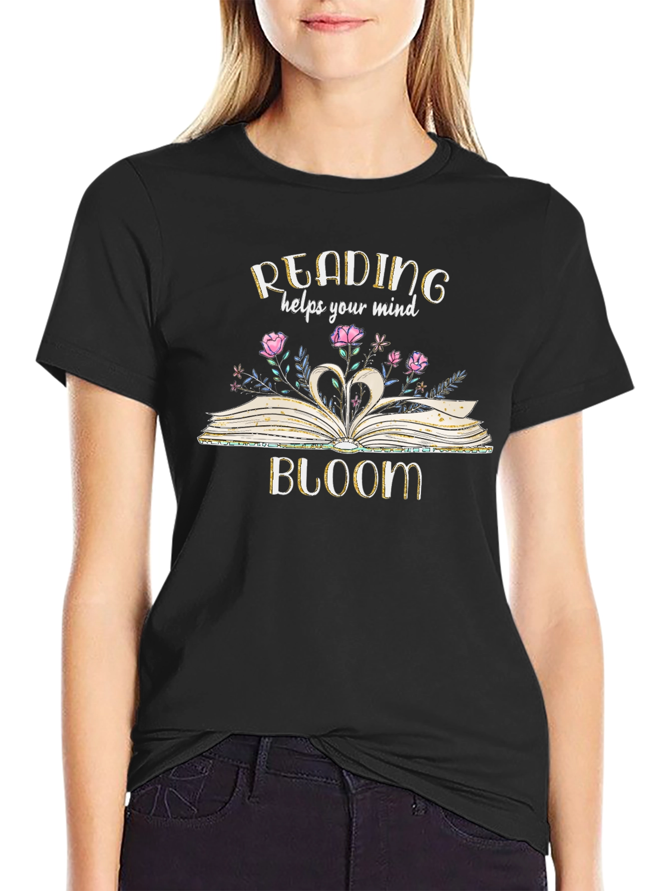 Reading Helps Your Mind Bloom T-Shirt