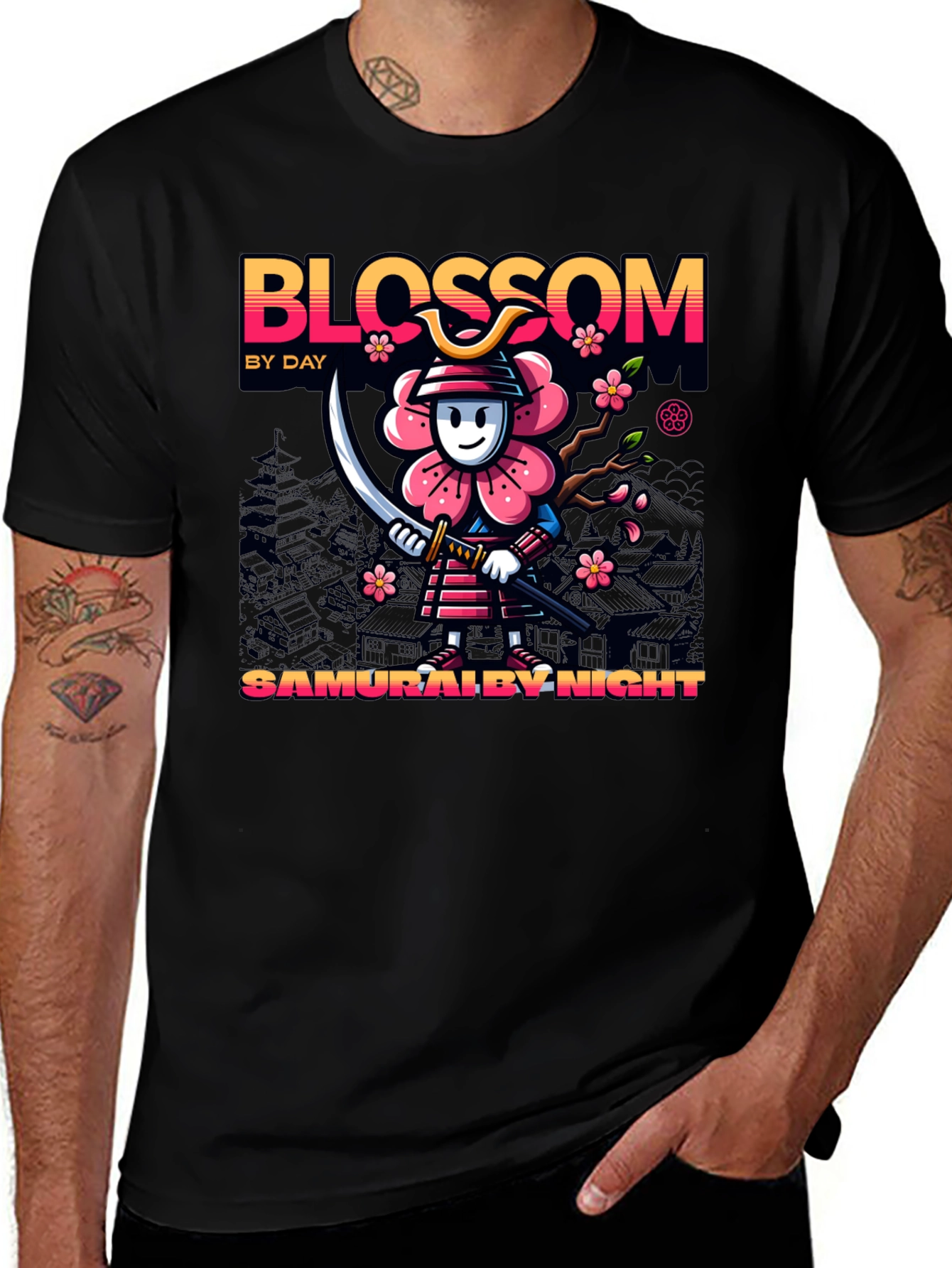 Blossom Samurai T-Shirt