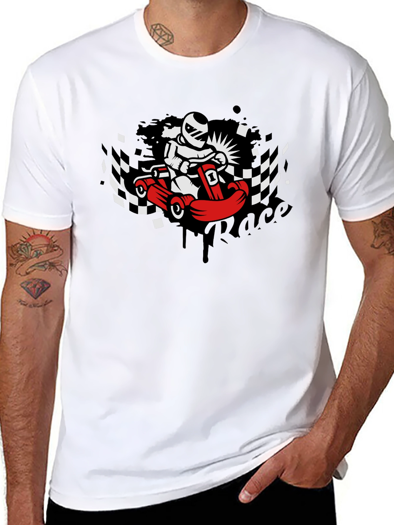 Race Kart Graphic T-Shirt