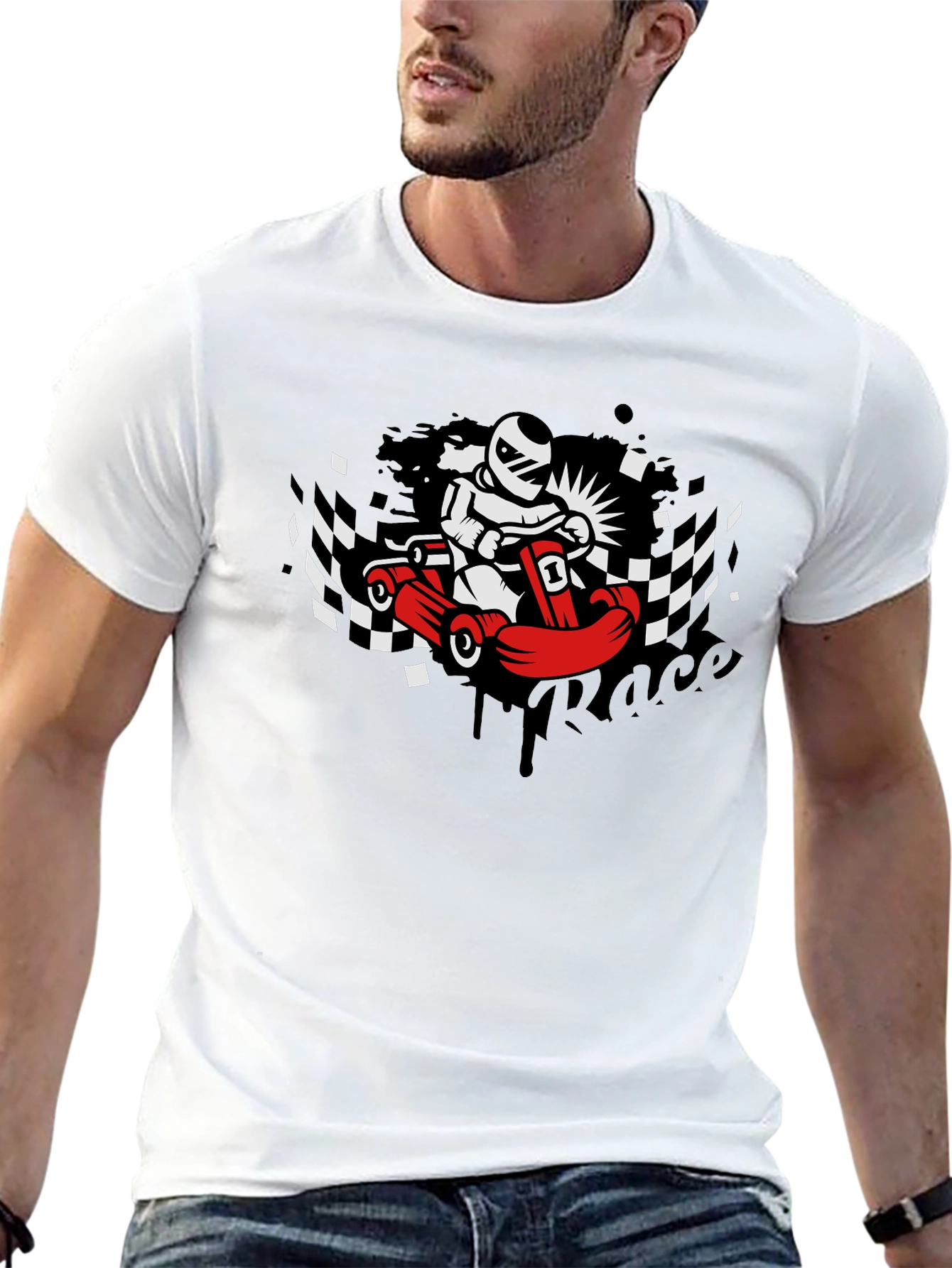 Race Kart Graphic T-Shirt