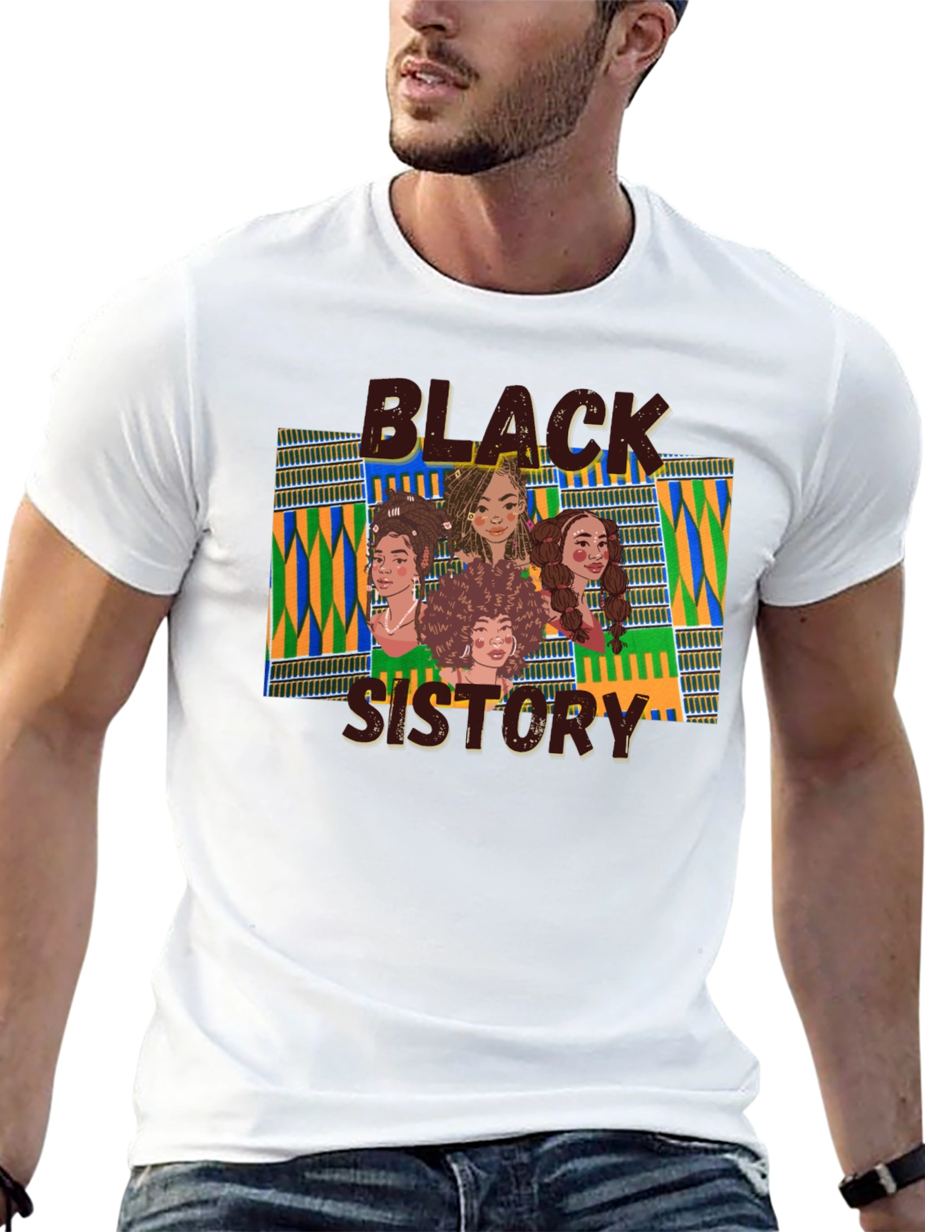 Black Sistory Graphic Tee
