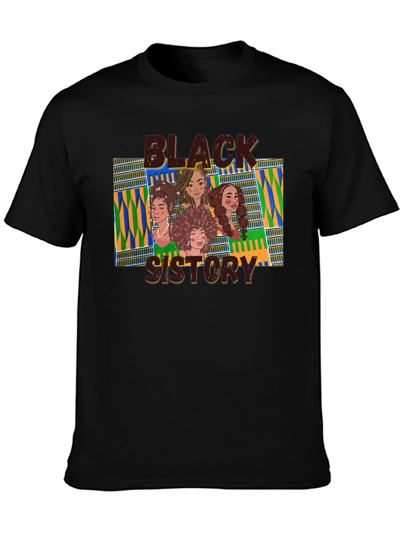 Black Sistory Graphic Tee